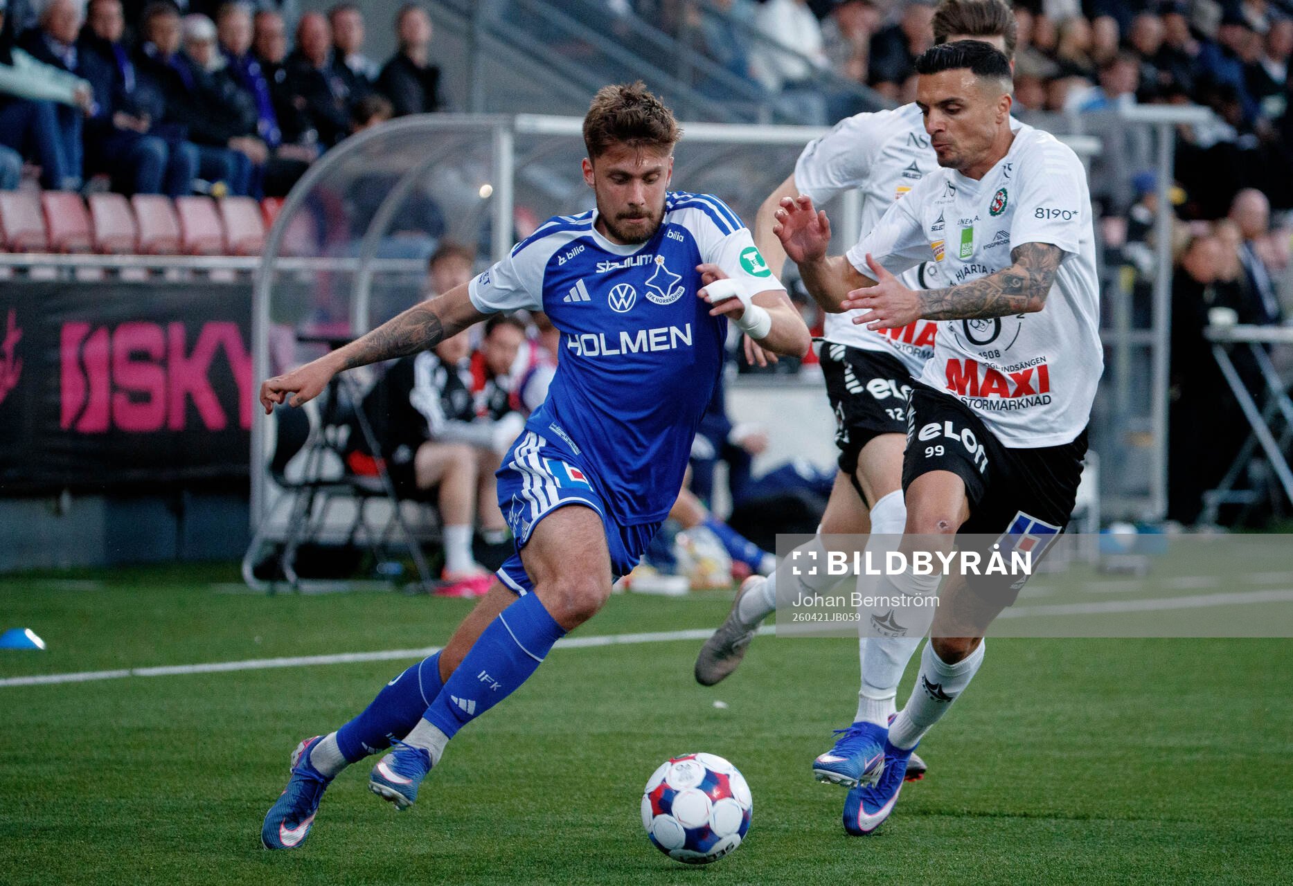 IFK Norrköpings Tim Prica och och Örebros Ahmed Yasin