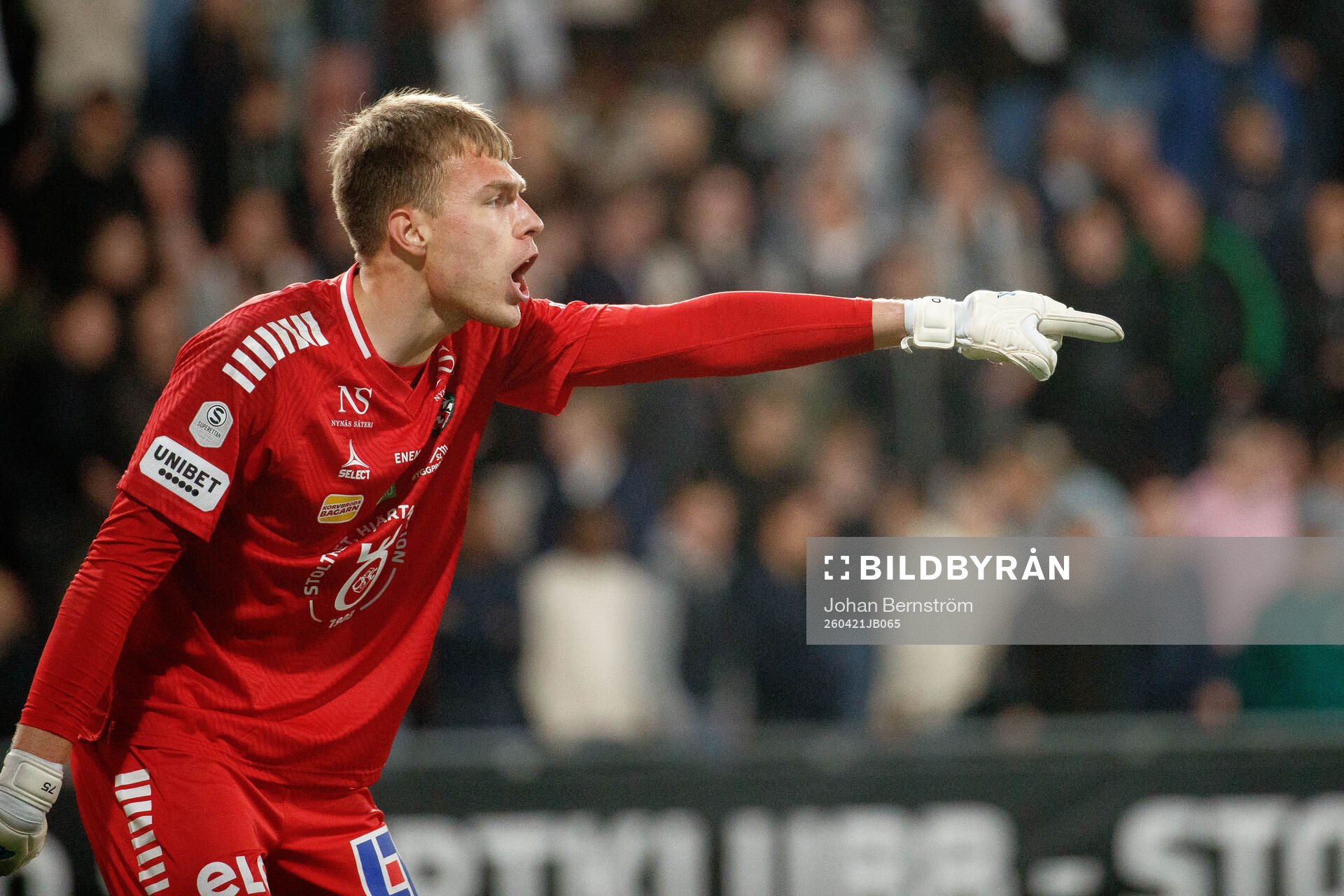 Örebros målvakt Jakub Ojrzynski