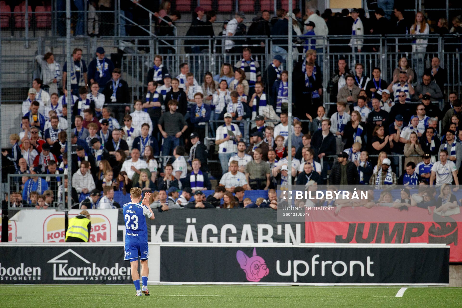 IFK Norrköpings Aleksander Opsahl deppar