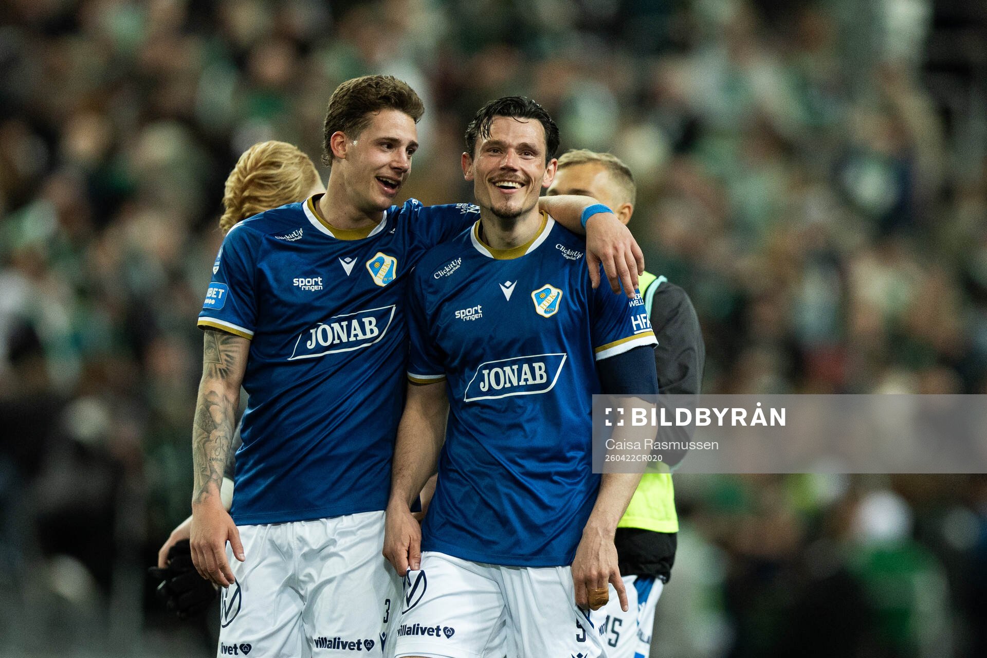 Halmstads Gabriel Wallentin och Pascal Gregor