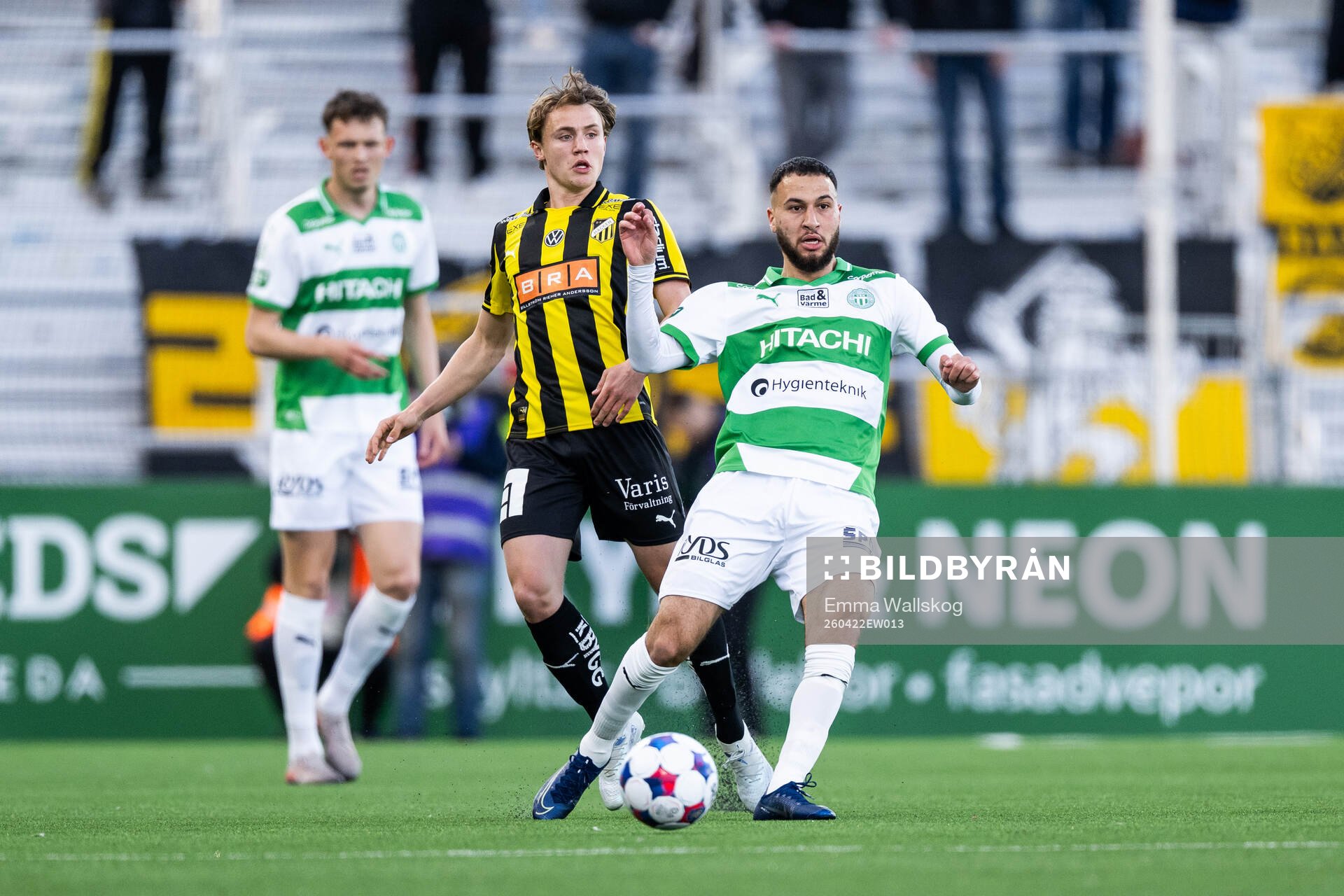 Häckens Filip Öhman och Västerås Abdelrahman Boudah