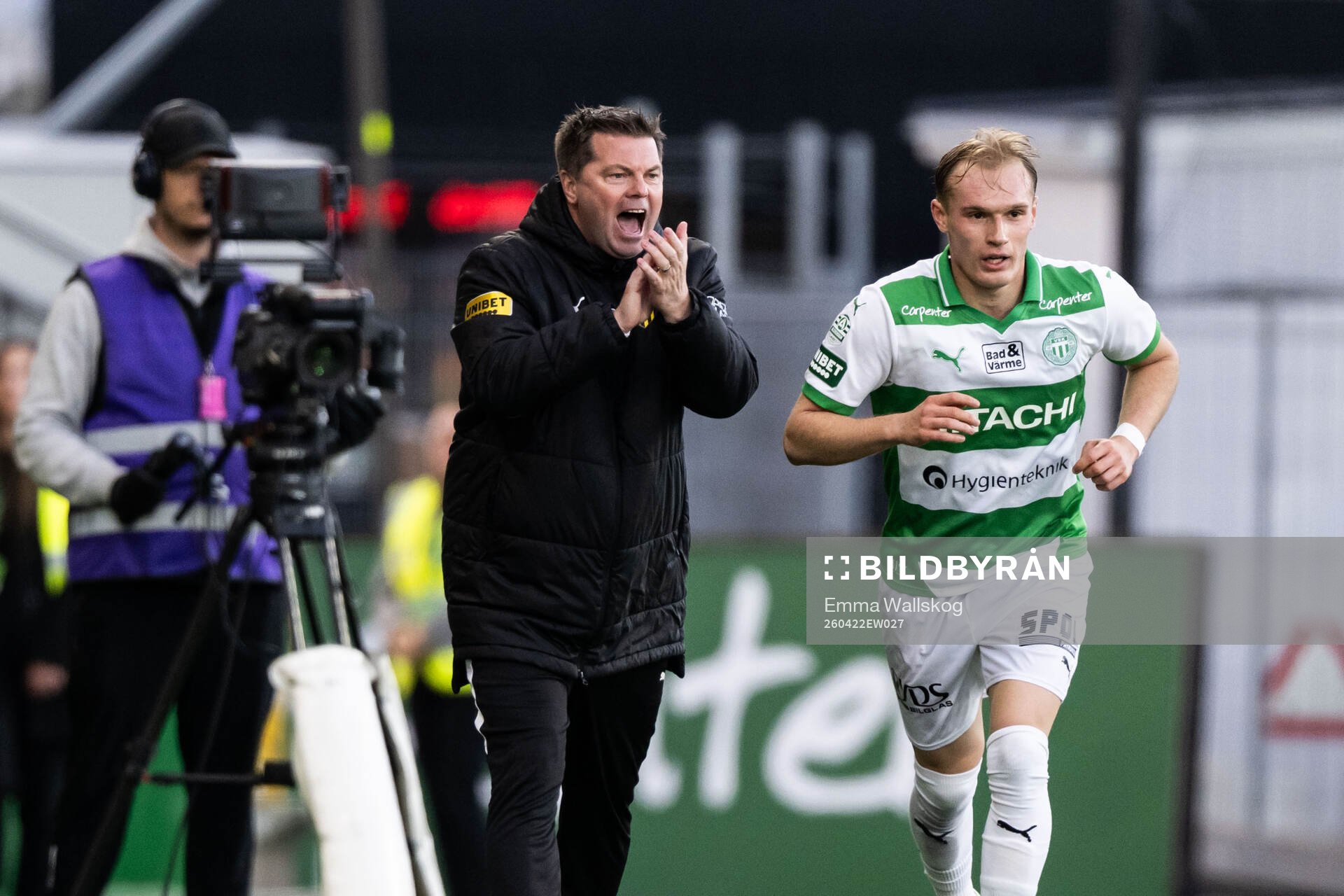 Häckens tränare Jens Gustafsson