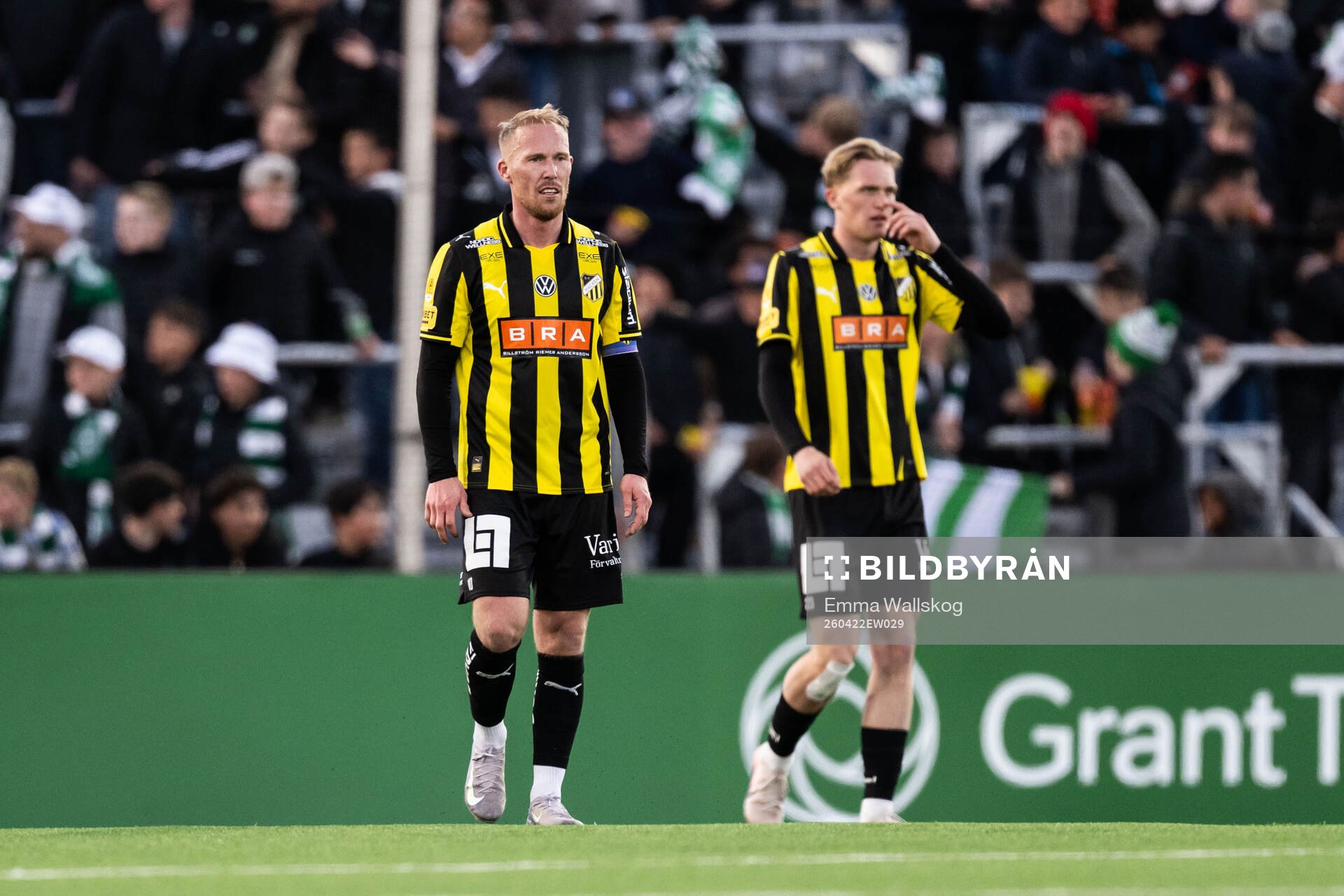 Häckens Mikkel Rygaard Jensen deppar