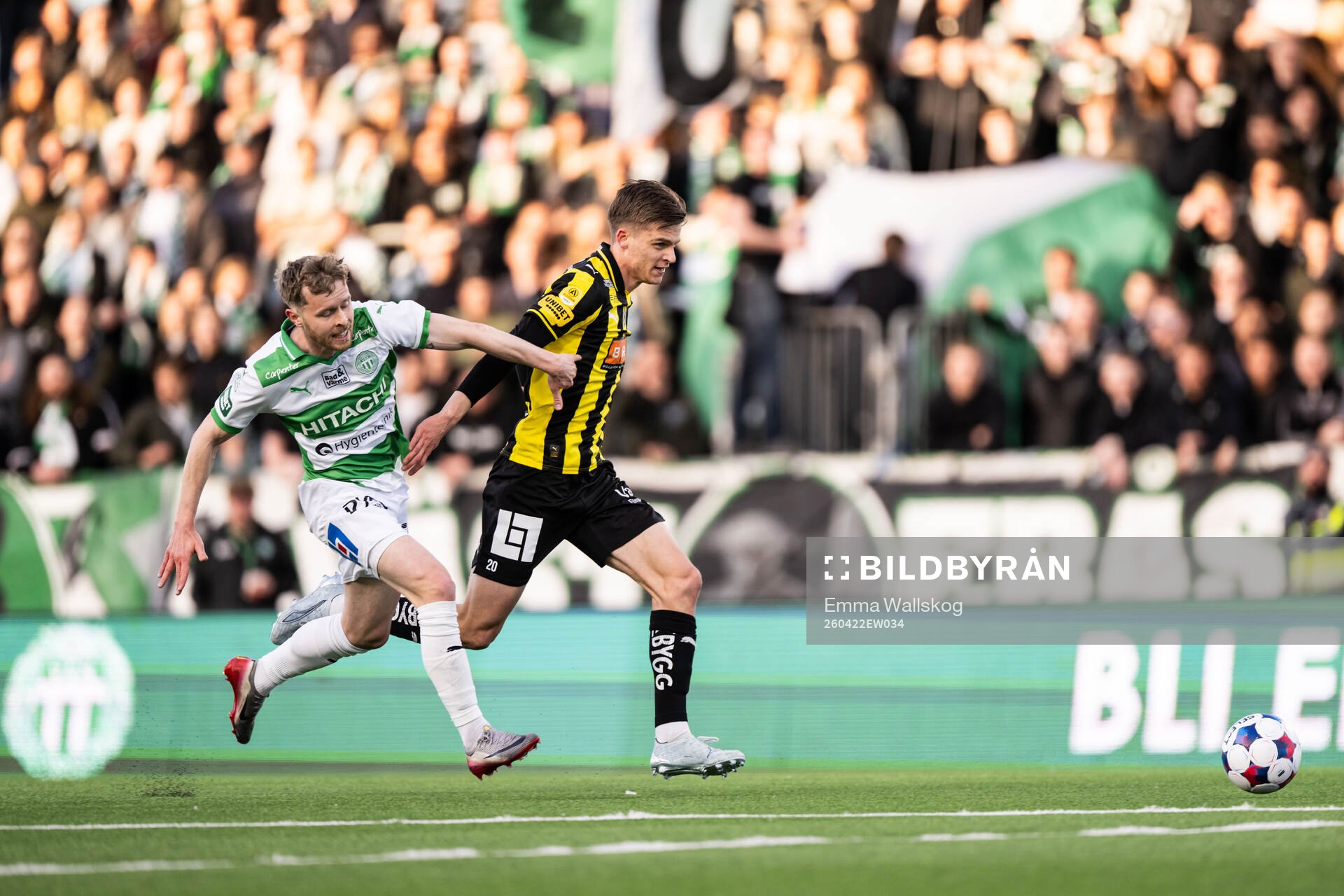 Västerås Victor Wernersson och Häckens Adrian Svanbäck