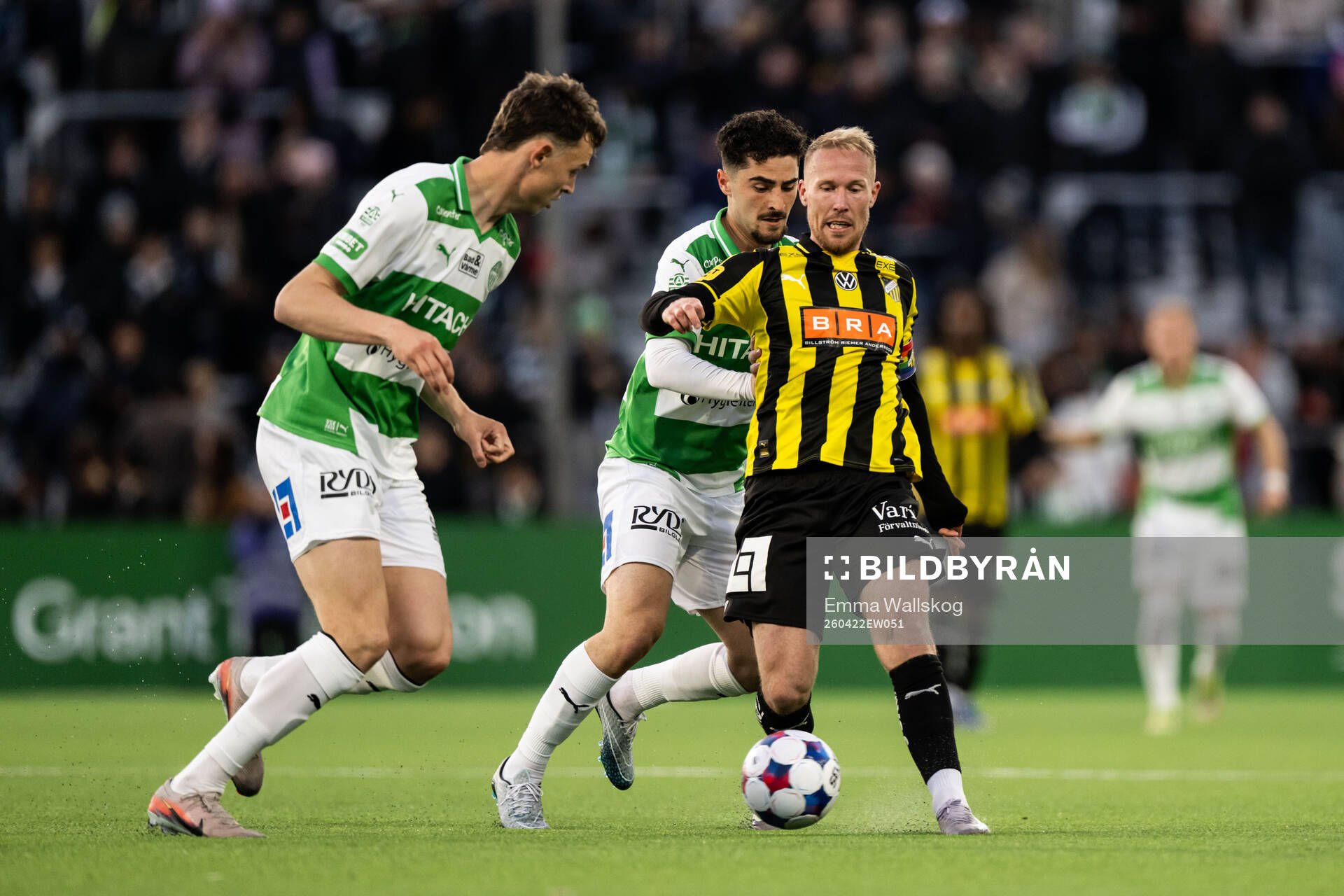 Häckens Mikkel Rygaard Jensen mot Västerås Mikkel