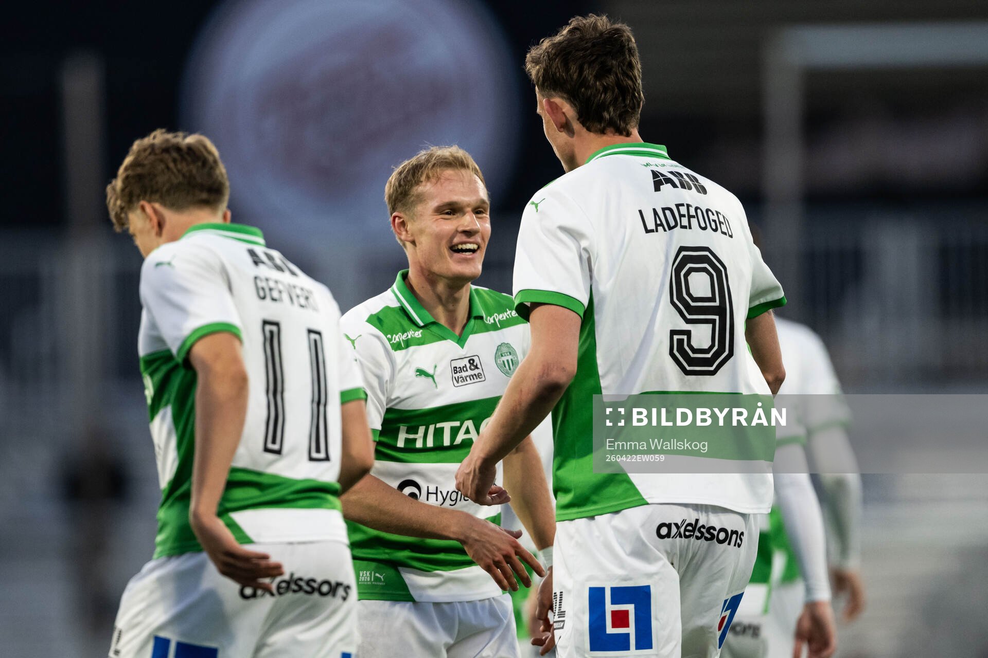 Västerås Mikkel Ladefoged jublar med Marcus Baggesen