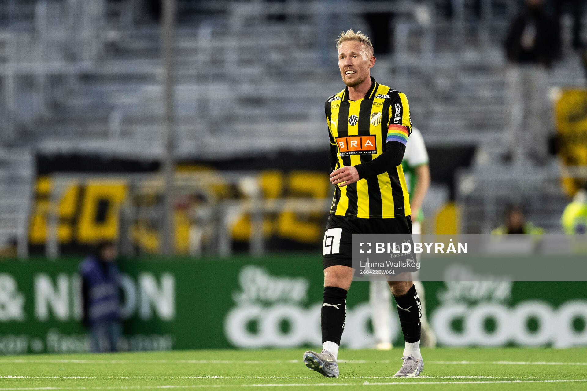 Häckens Mikkel Rygaard Jensen deppar