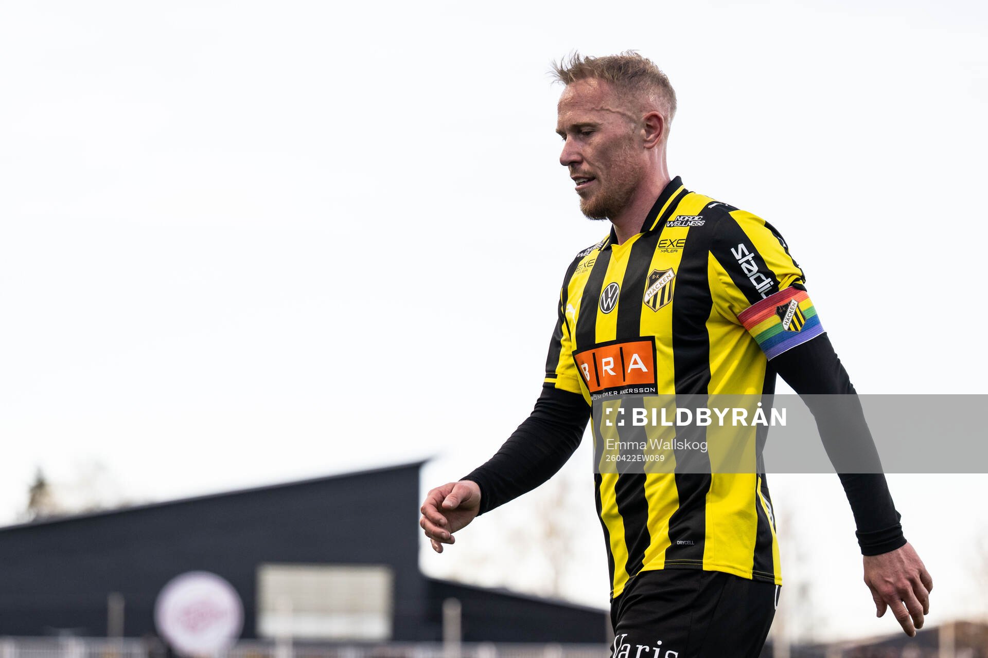 Häckens Mikkel Rygaard Jensen deppar