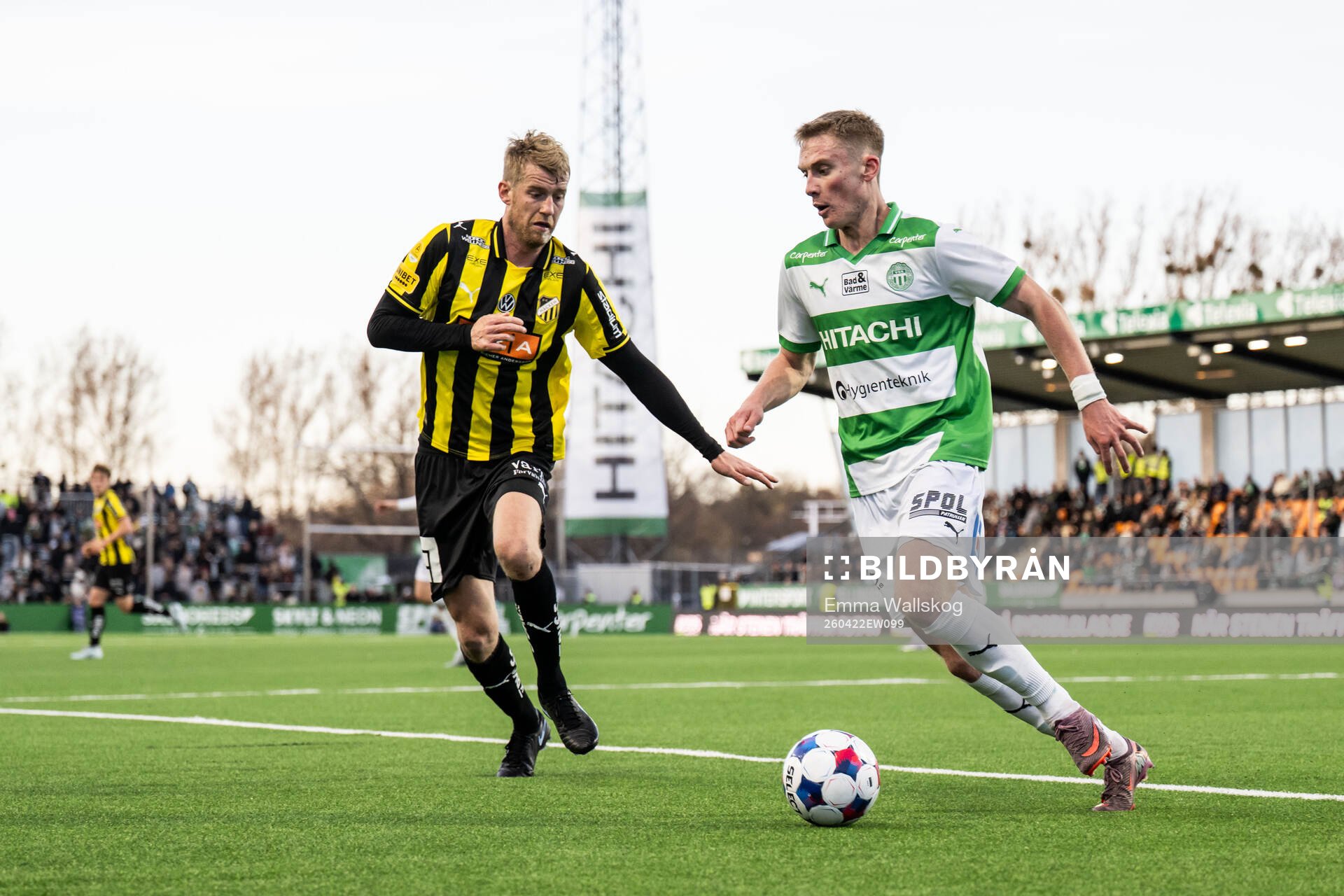 Häckens Filip Helander och Västerås Karl Gunnarsson