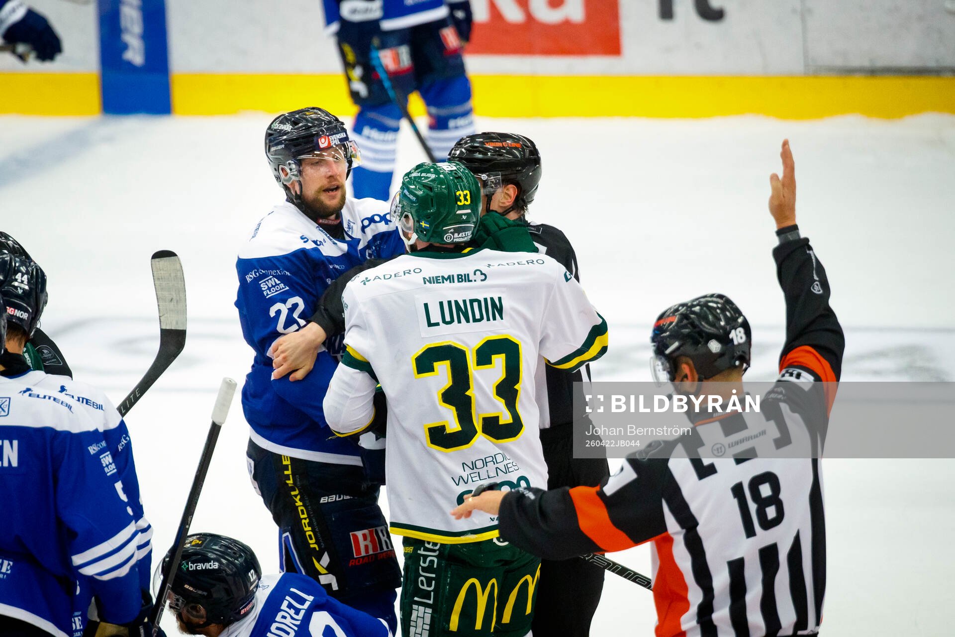 Karlskogas Viktor Lang och Björklövens Albin Lundin