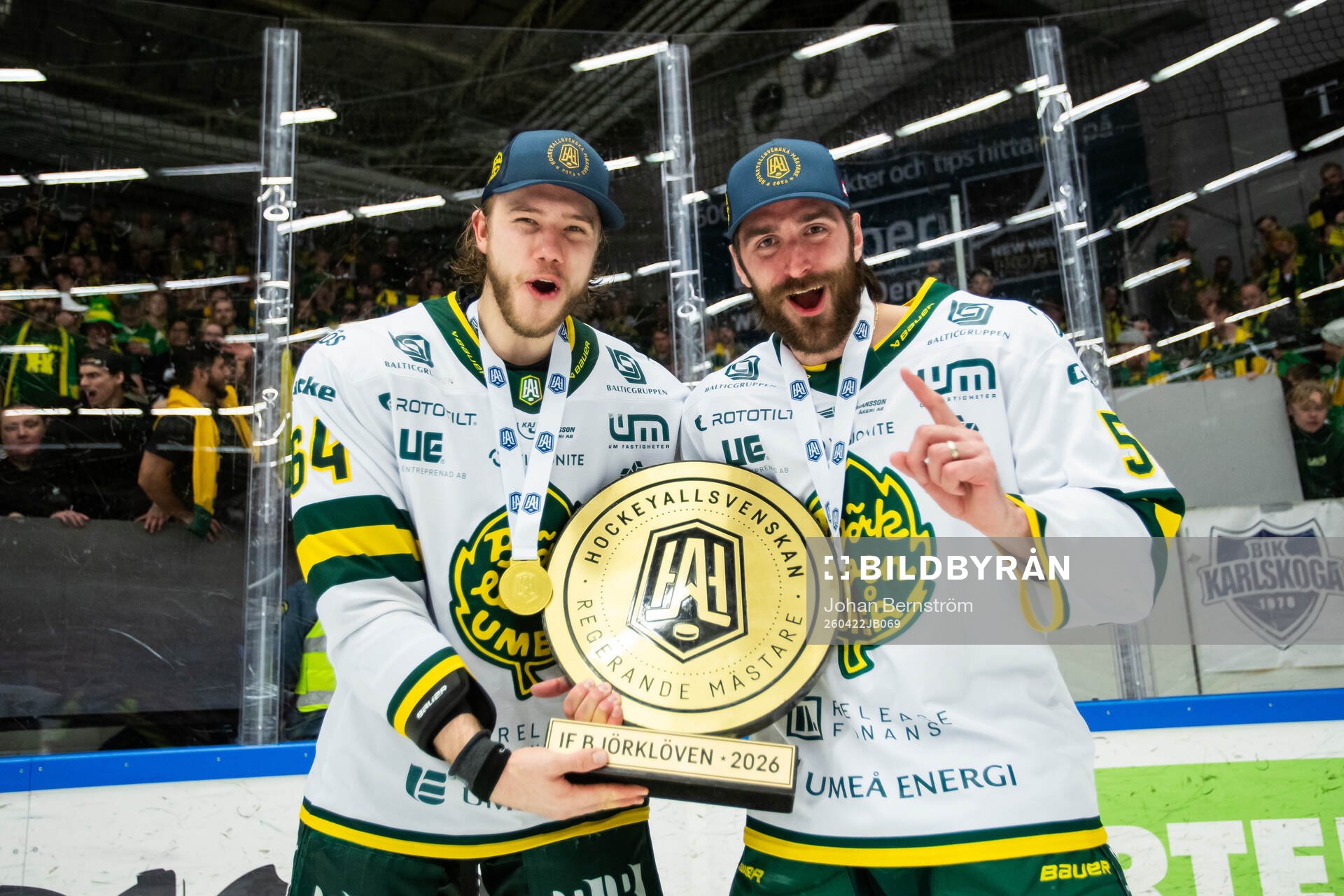 Björklövens Anton Malmström och Theoklis Theocharidis
