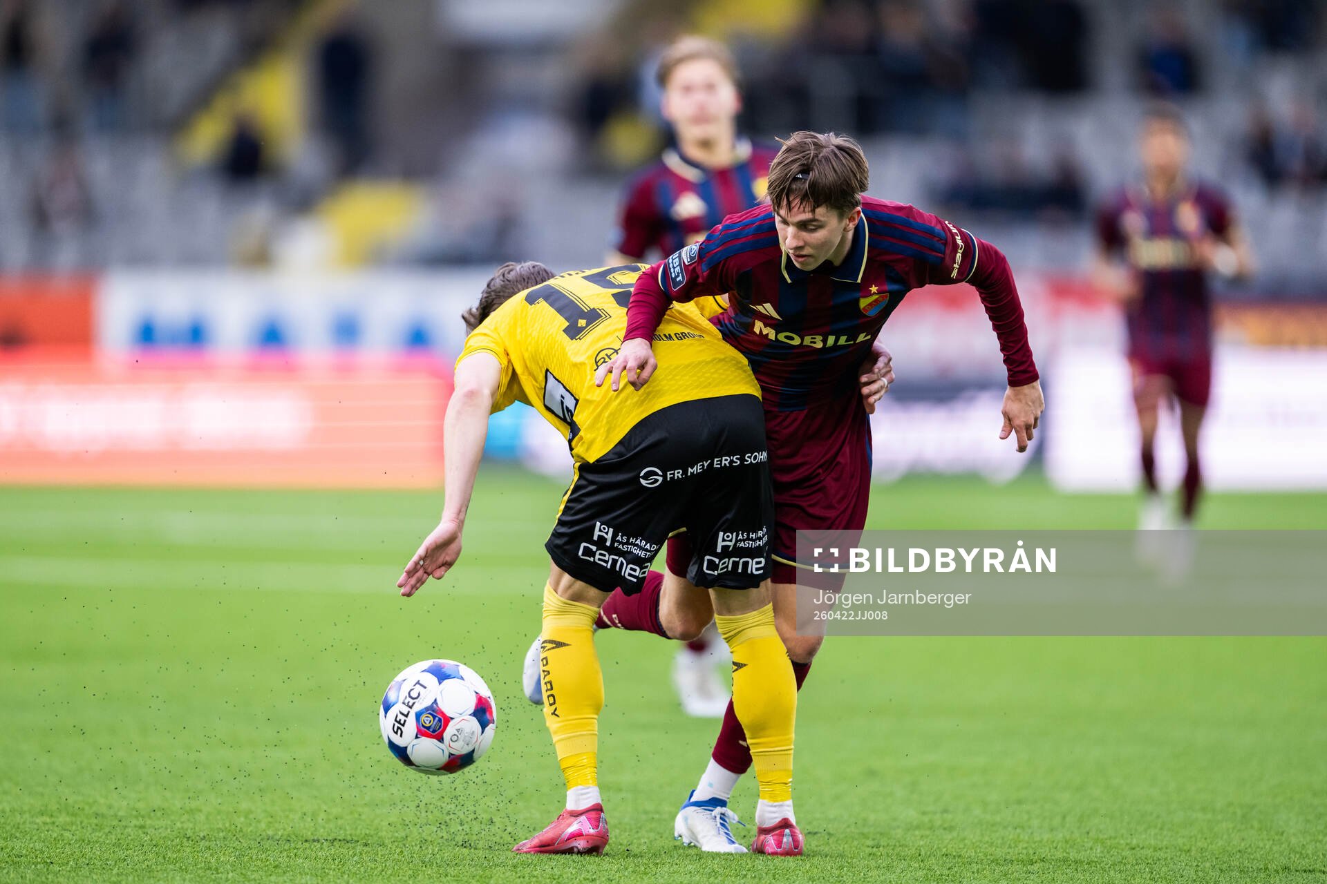 Elfsborgs Simon Hedlund och Djurgårdens Max Larsson