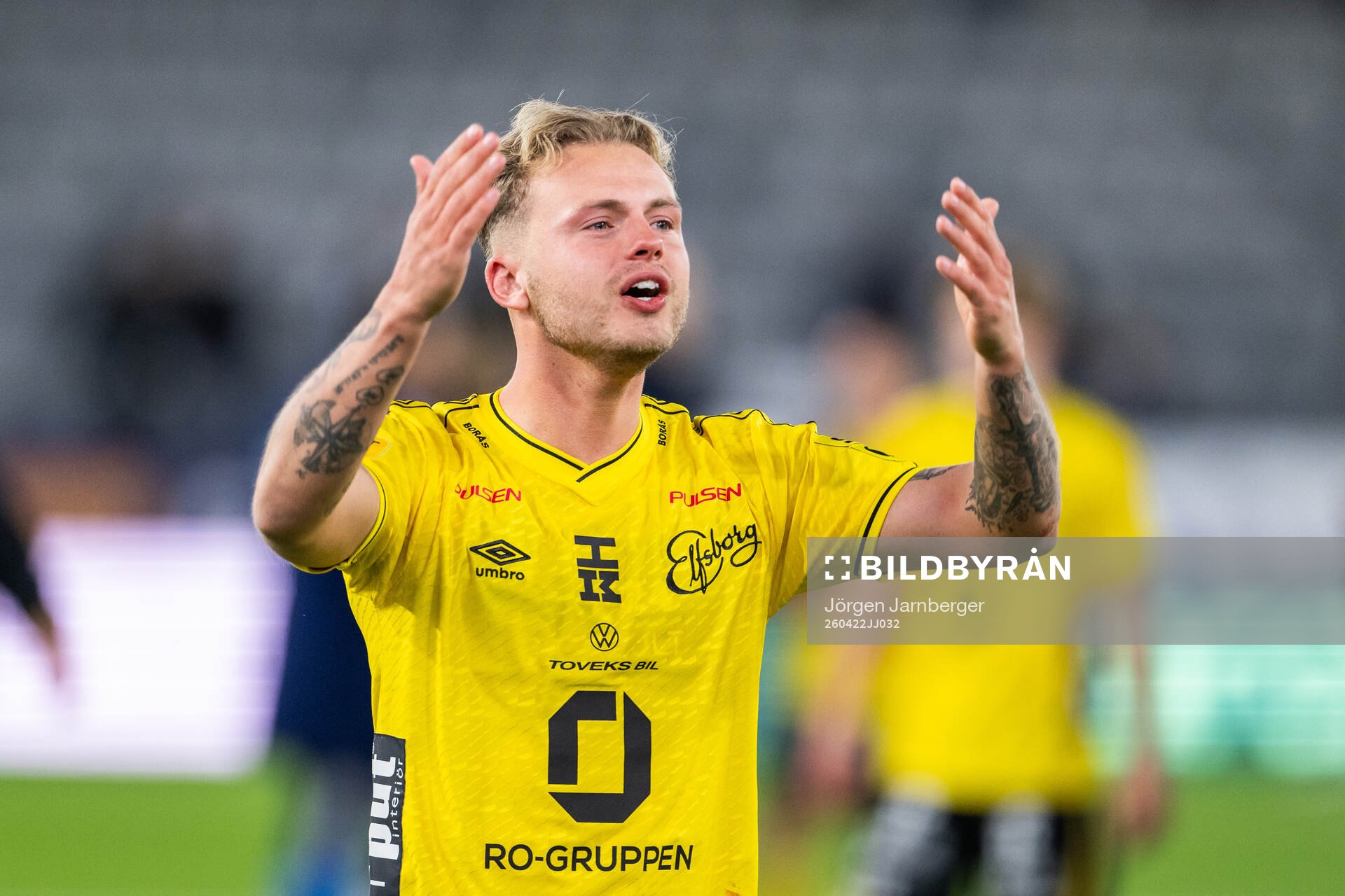 Elfsborgs Frederik Ihler jublar