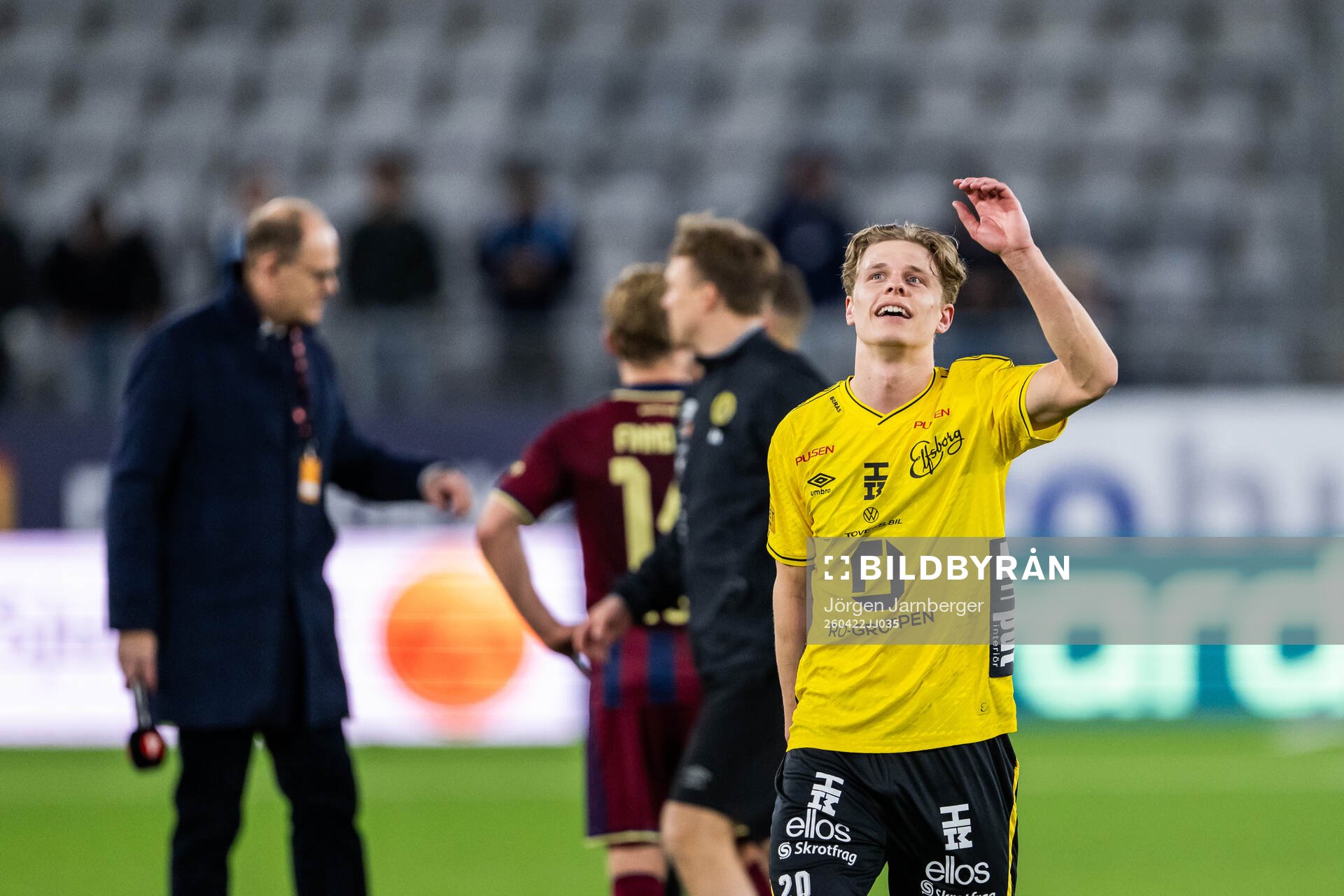 Elfsborgs Gottfrid Rapp jublar