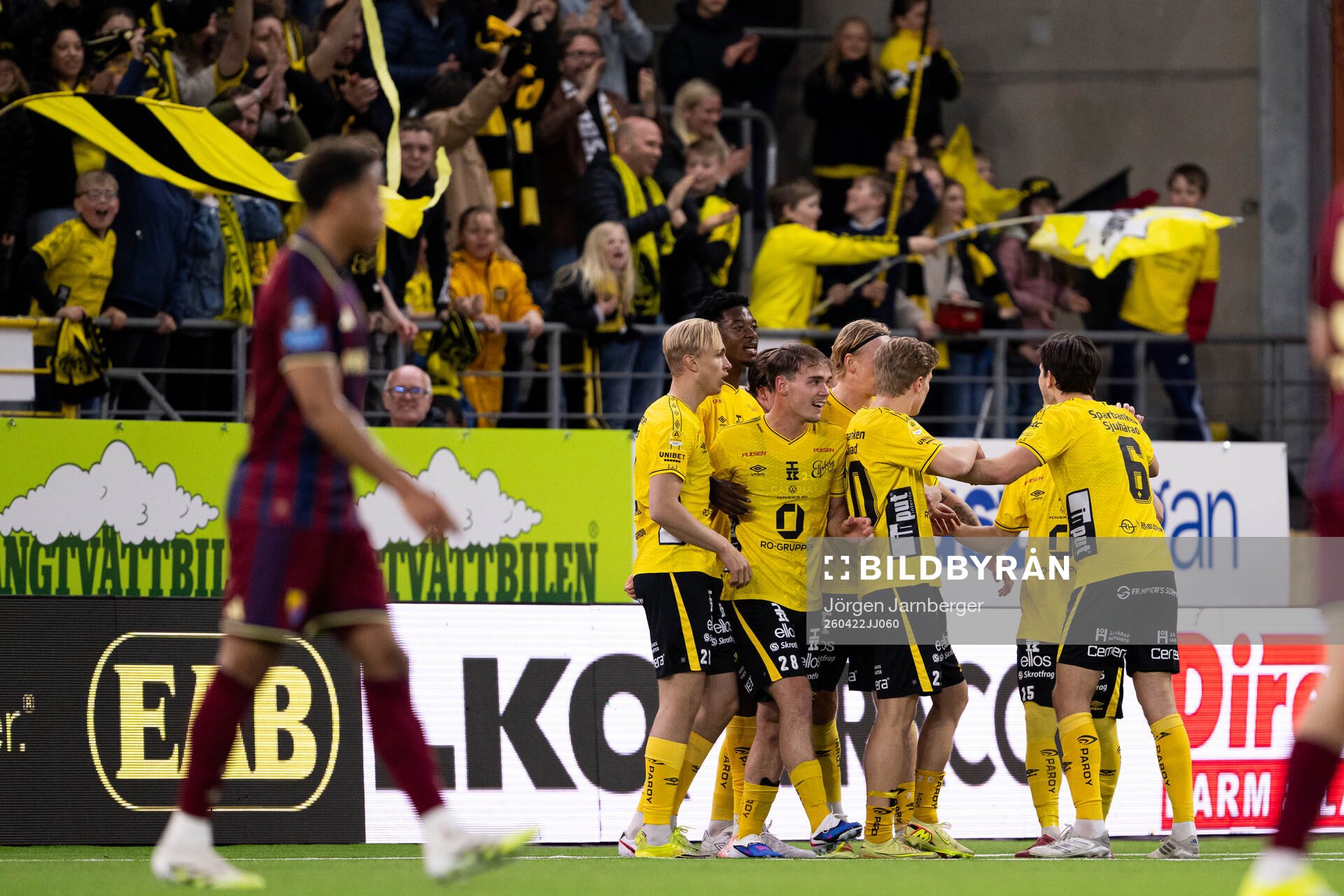 Elfsborgs spelare jublar