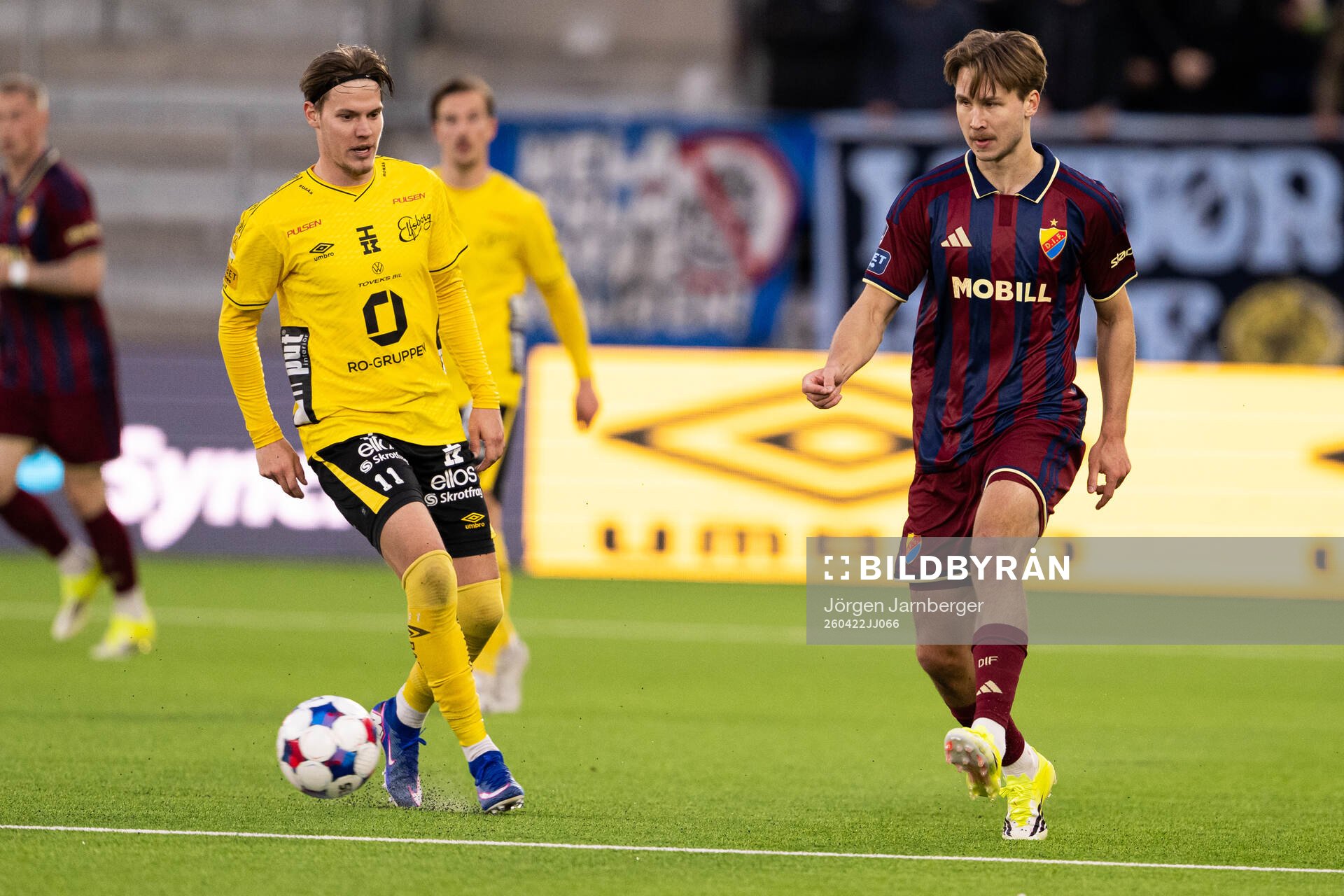 Elfsborgs Taylor Silverholt och Djurgårdens Miro Tenho