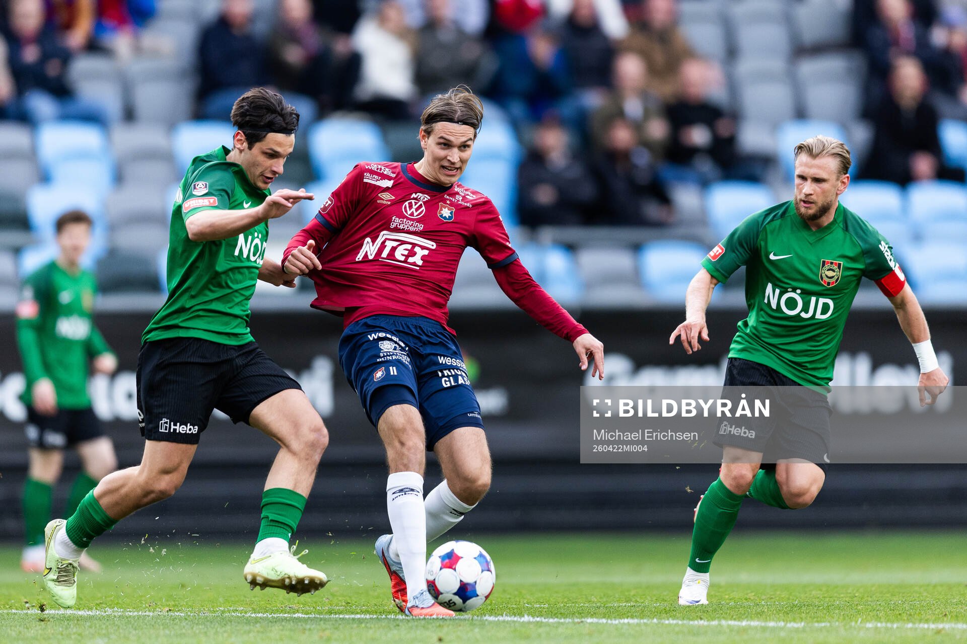 Brommapojkarnas Kevin Ackermann och Simon Strand