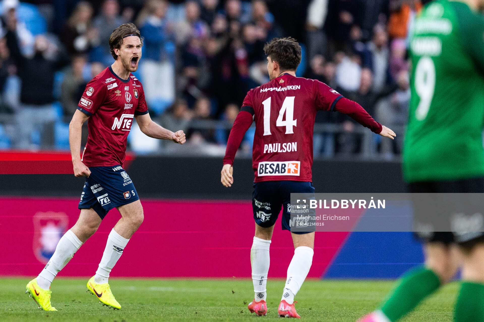 Örgrytes Christoffer Styffe jublar