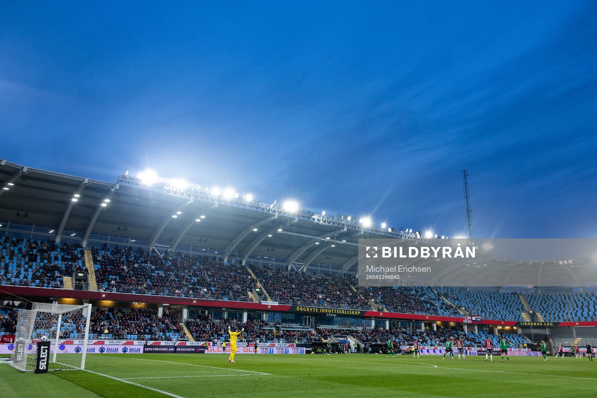 Vy över Gamla Ullevi