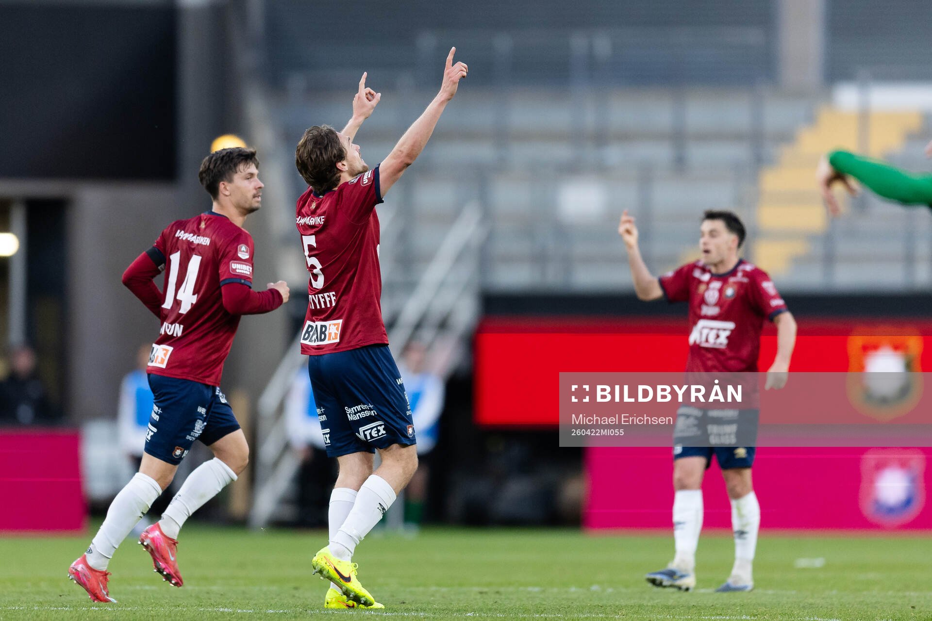 Örgrytes Christoffer Styffe jublar