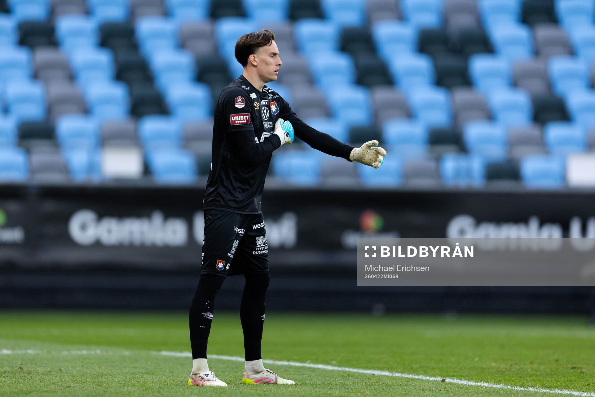 Örgrytes målvakt Hampus Gustafsson