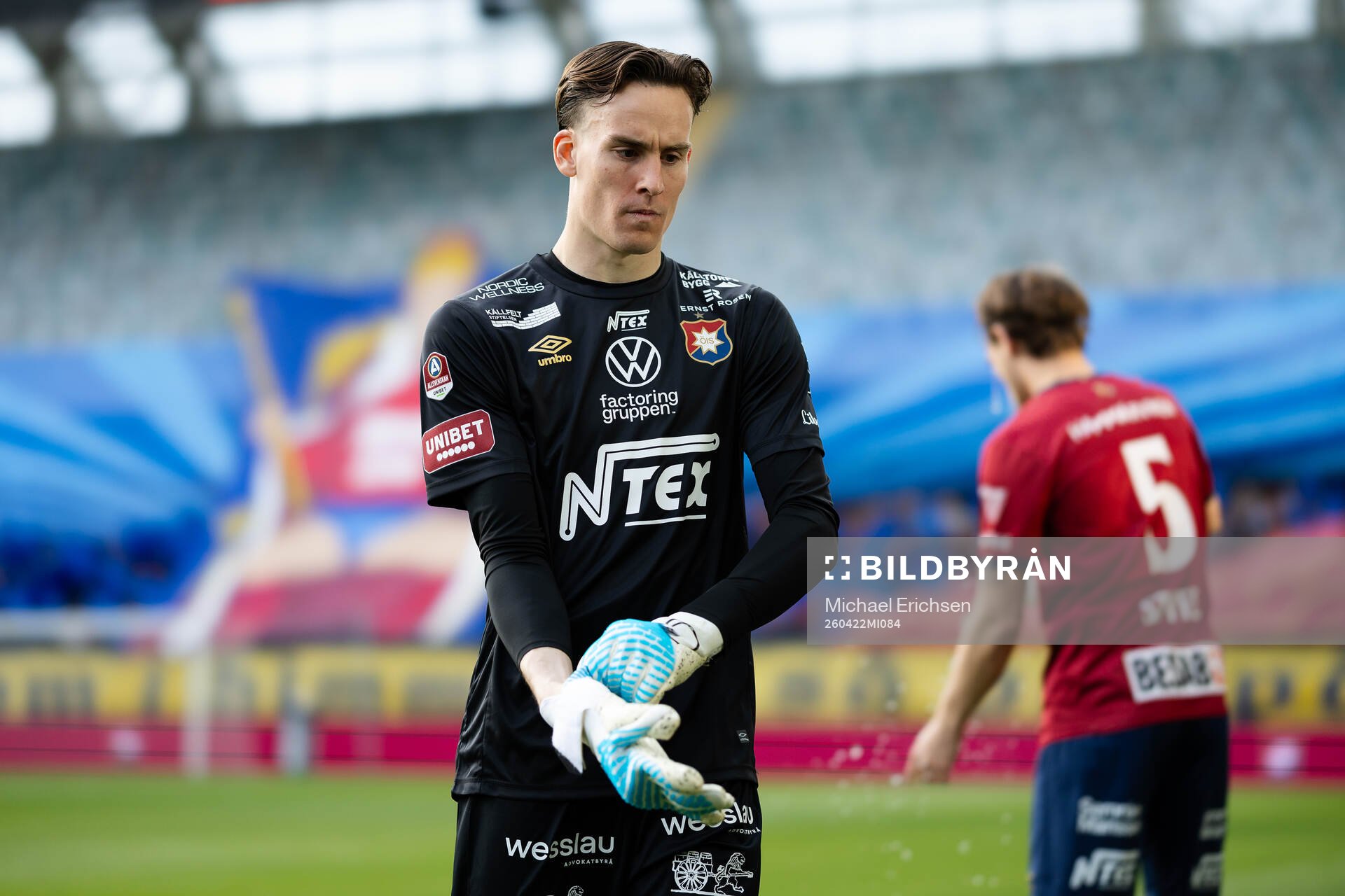 Örgrytes målvakt Hampus Gustafsson