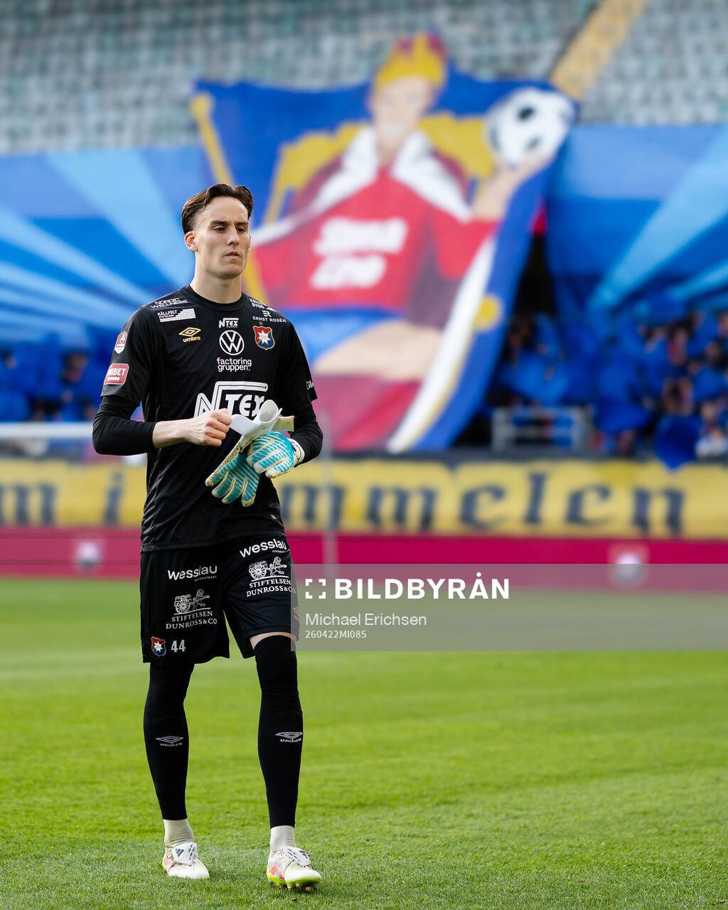 Örgrytes målvakt Hampus Gustafsson