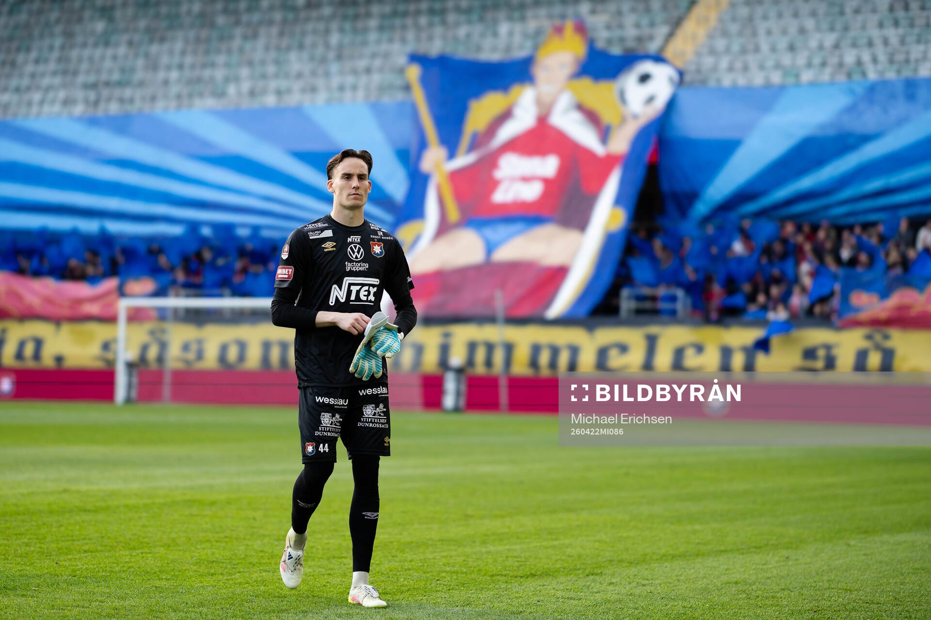 Örgrytes målvakt Hampus Gustafsson