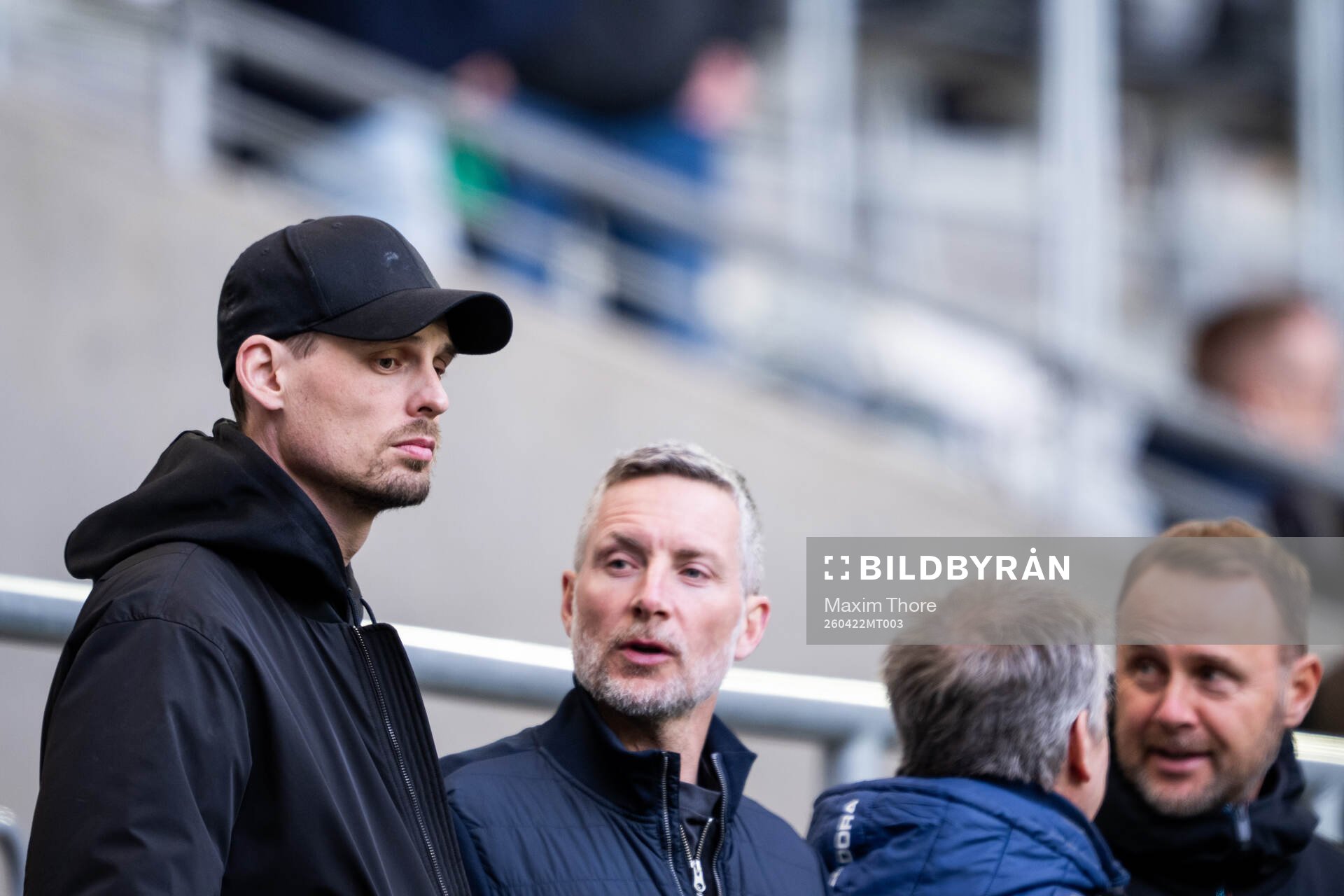 U21-landslagets förbundskapten Daniel Bäckström och
