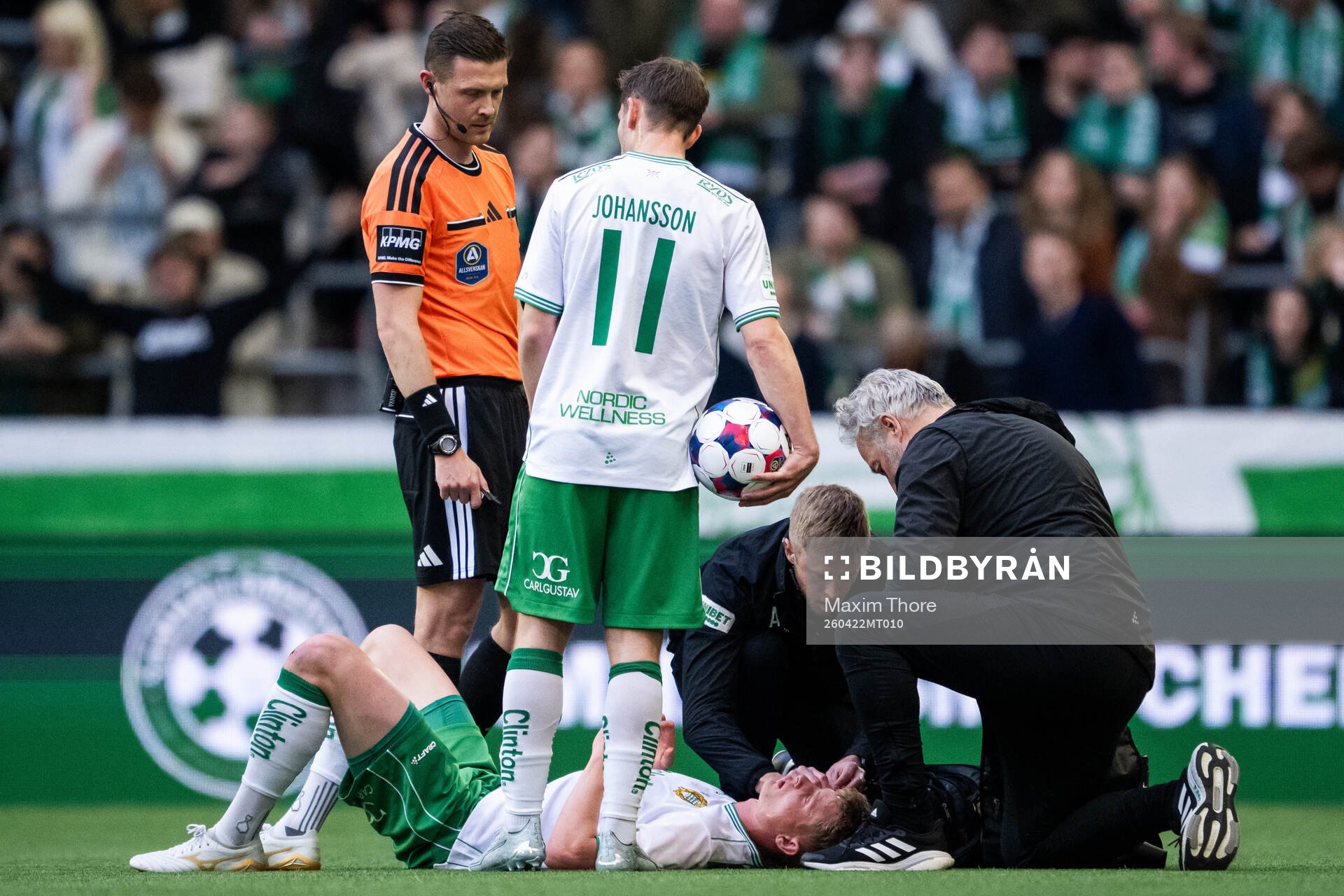 Hammarbys Frederik Winther får vård