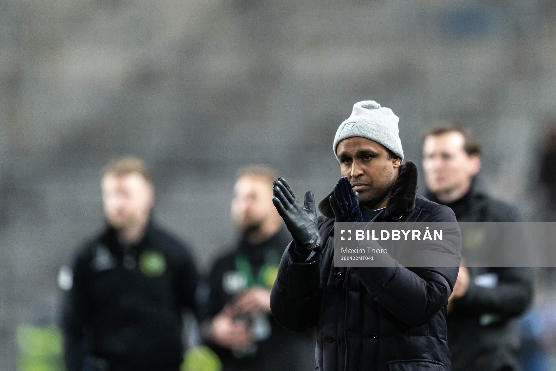Hammarbys tränare Kalle Karlsson deppar