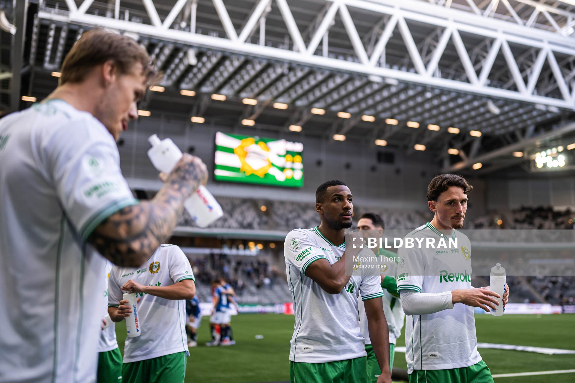 Hammarbys Paulos Abraham och Noah Persson