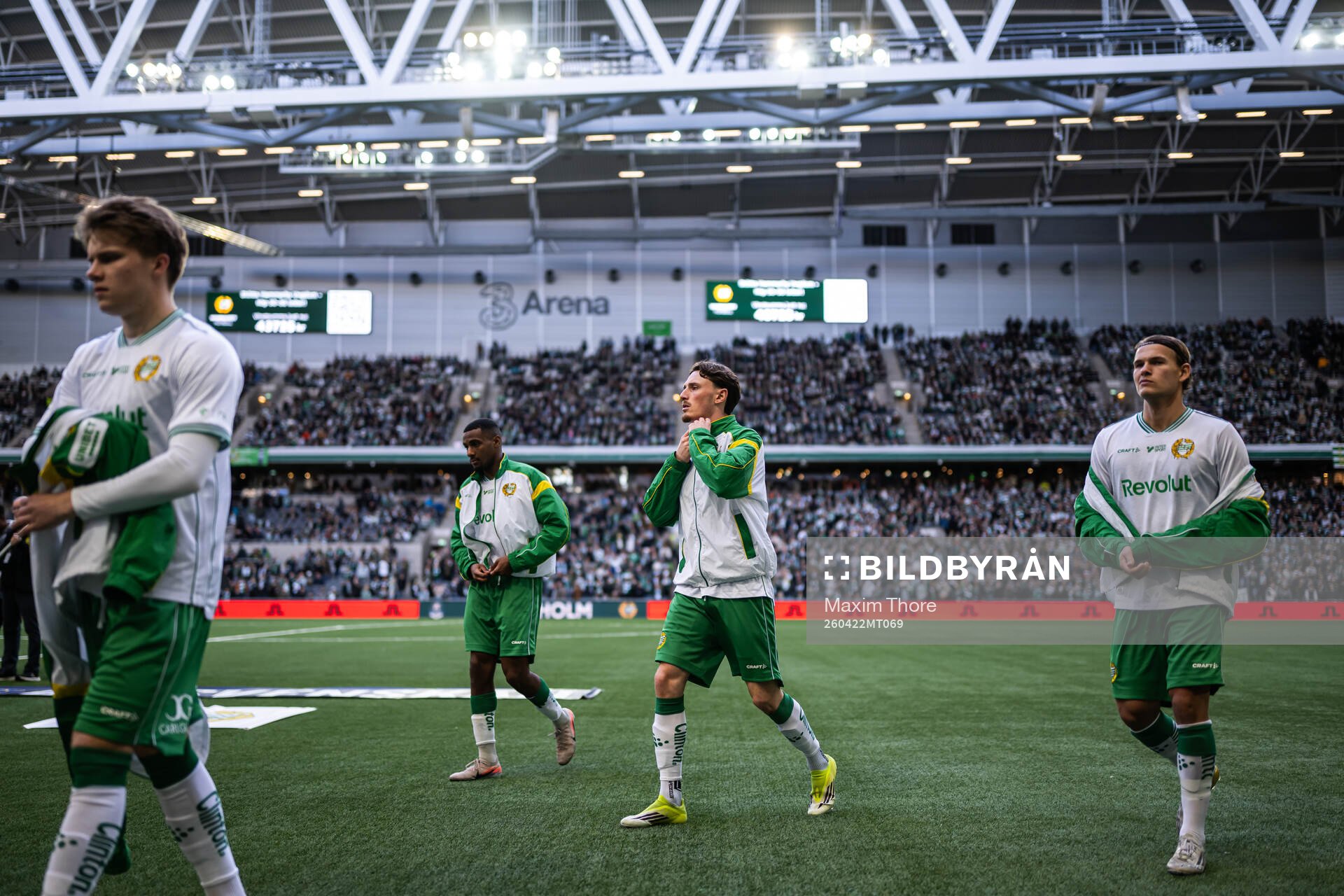 Hammarbys Paulos Abraham och Noah Persson