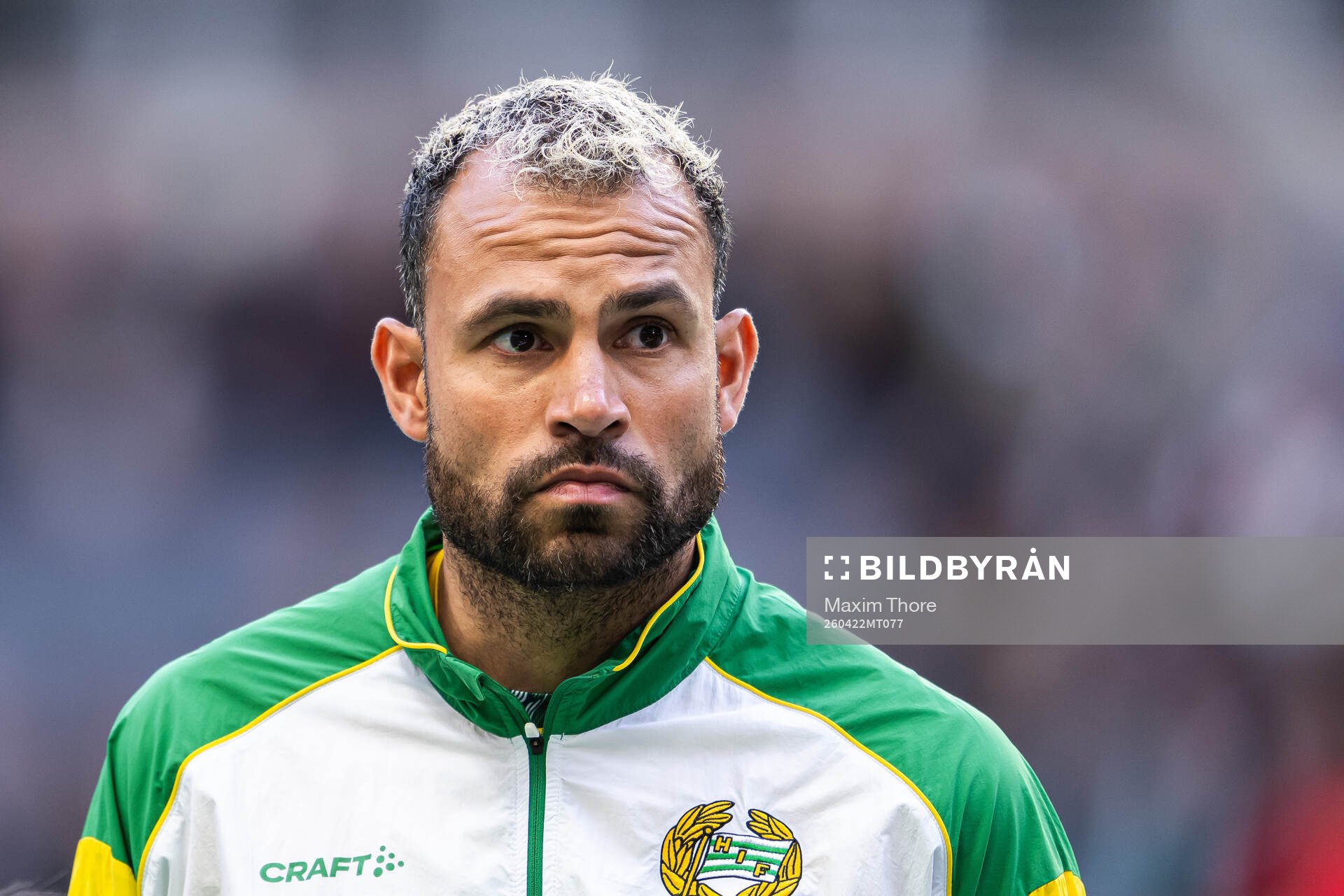 Hammarbys målvakt Warner Hahn