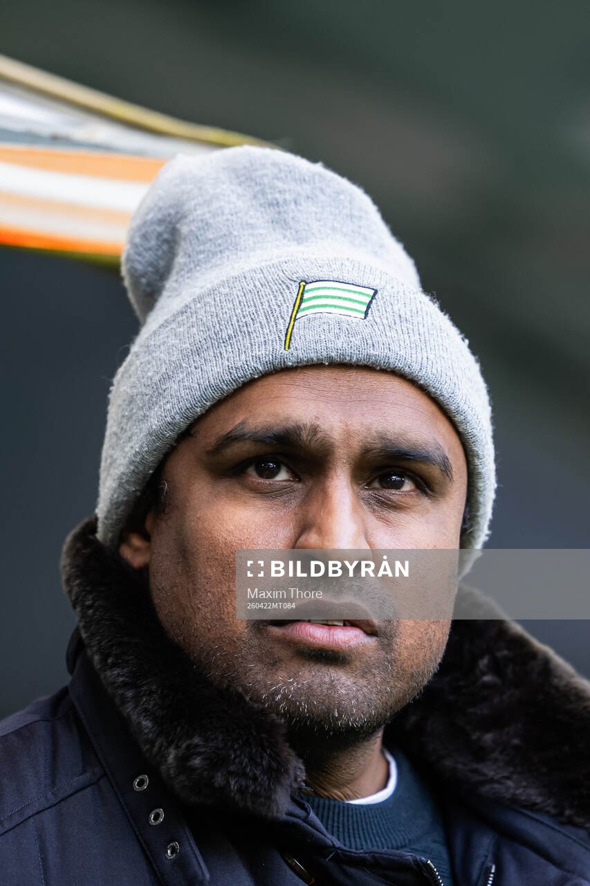 Hammarbys tränare Kalle Karlsson