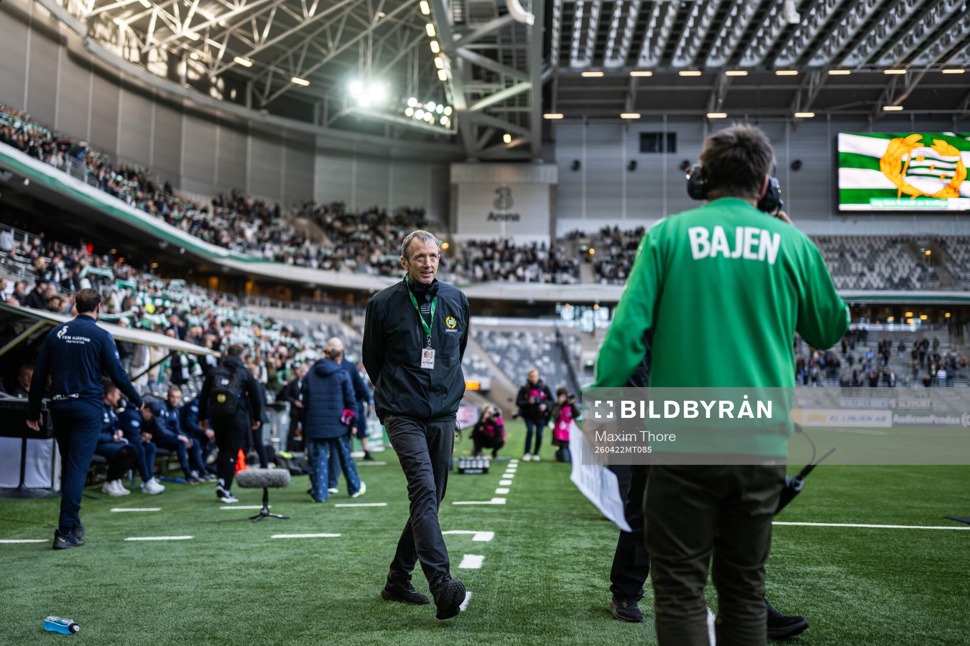 Hammarbys evenemangs- och säkerhetschef Göran Rickmer