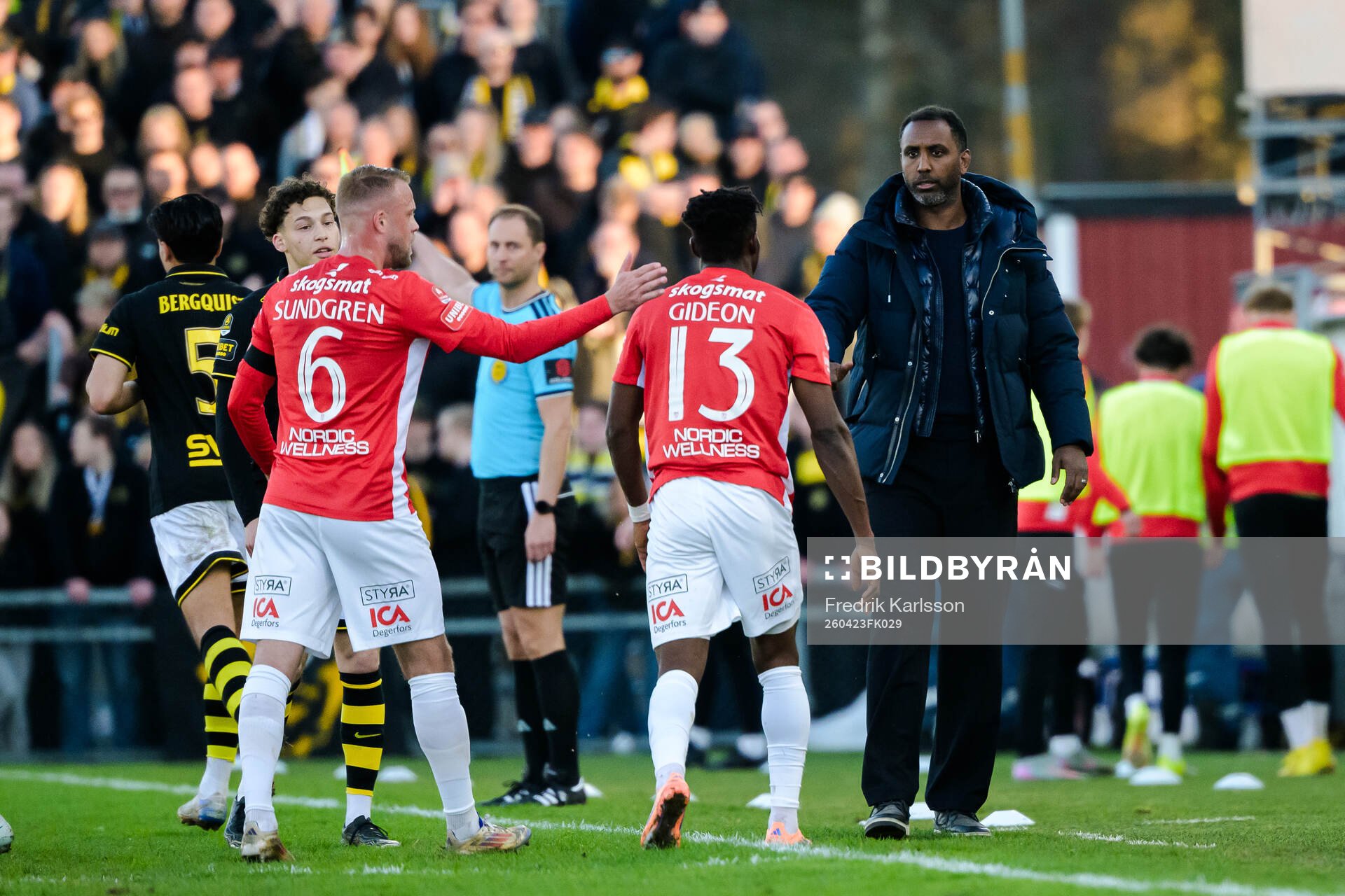 Degerfors huvudtränare Henok Goitom