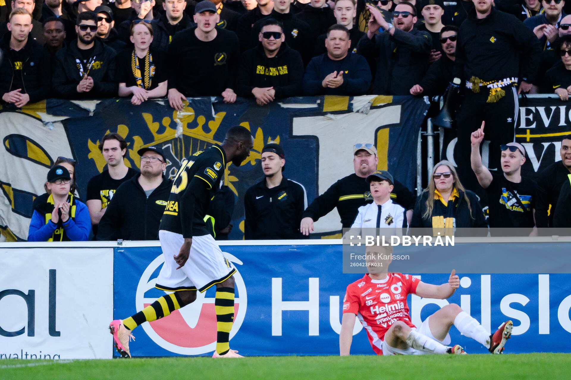 AIKs Ibrahim Cisse och Degerfors Ludvig Fritzson