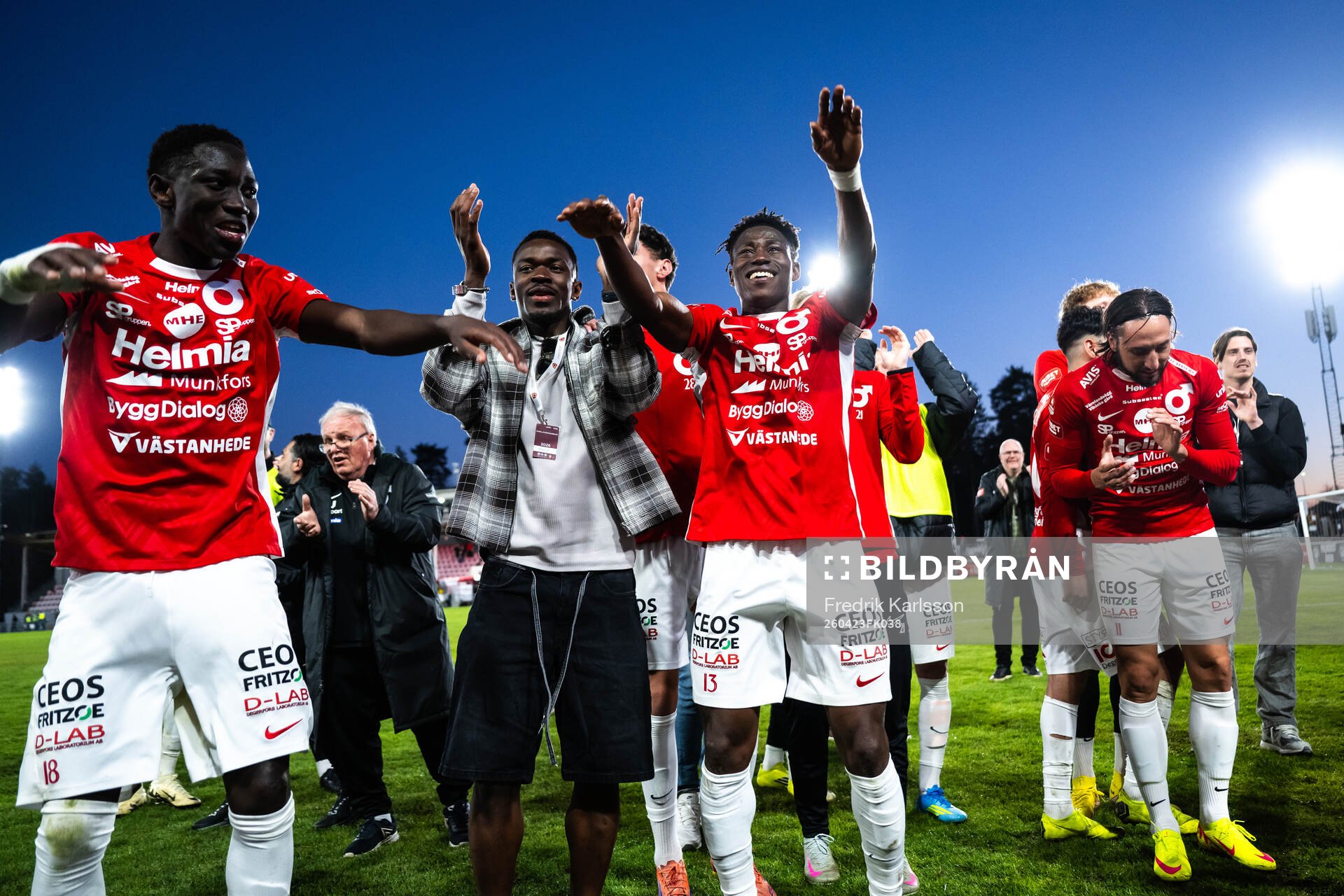 Degerfors Samba Diatara jublar