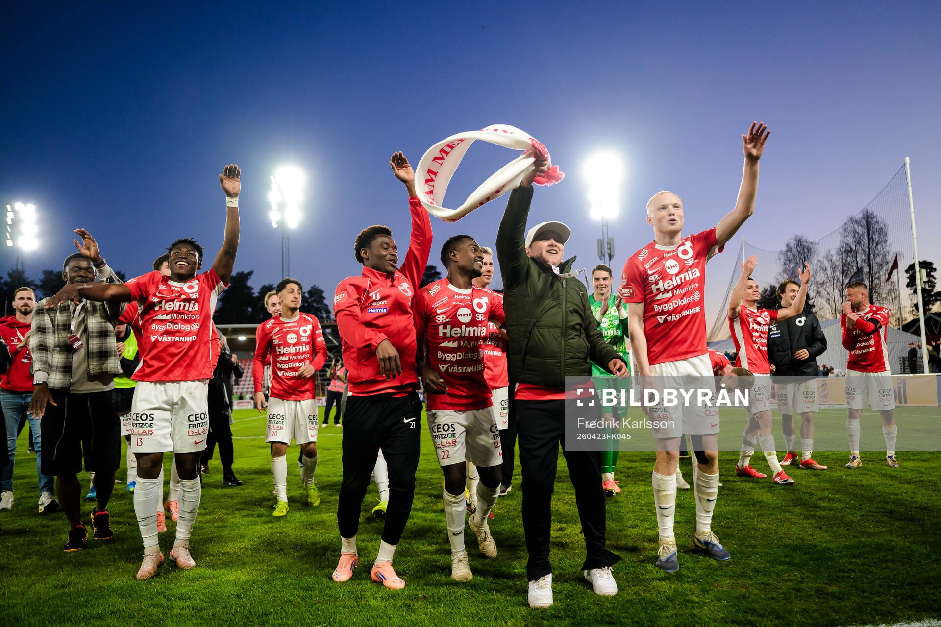 Degerfors Yiriyon Gideon Yaw, Ziyad Salifu, Nahom Netabay