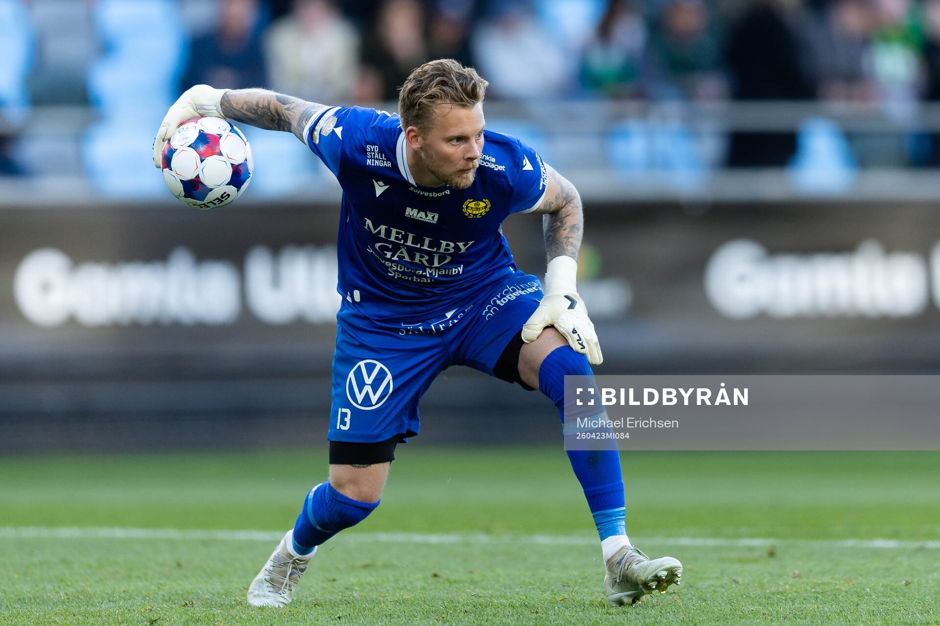 Mjällbys målvakt Robin Wallinder