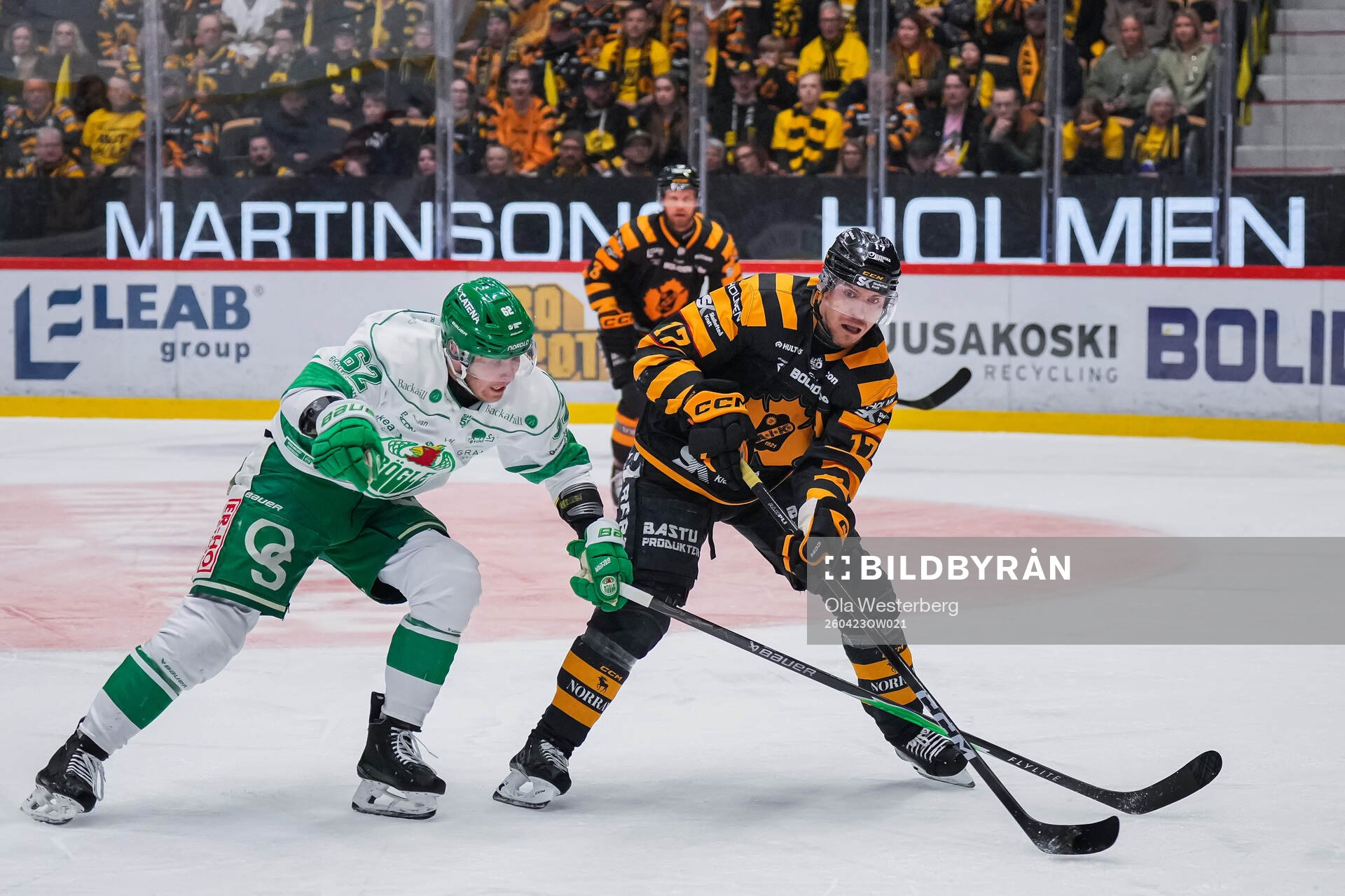 Rögles Lubos Horky och Skellefteås Pär Lindholm