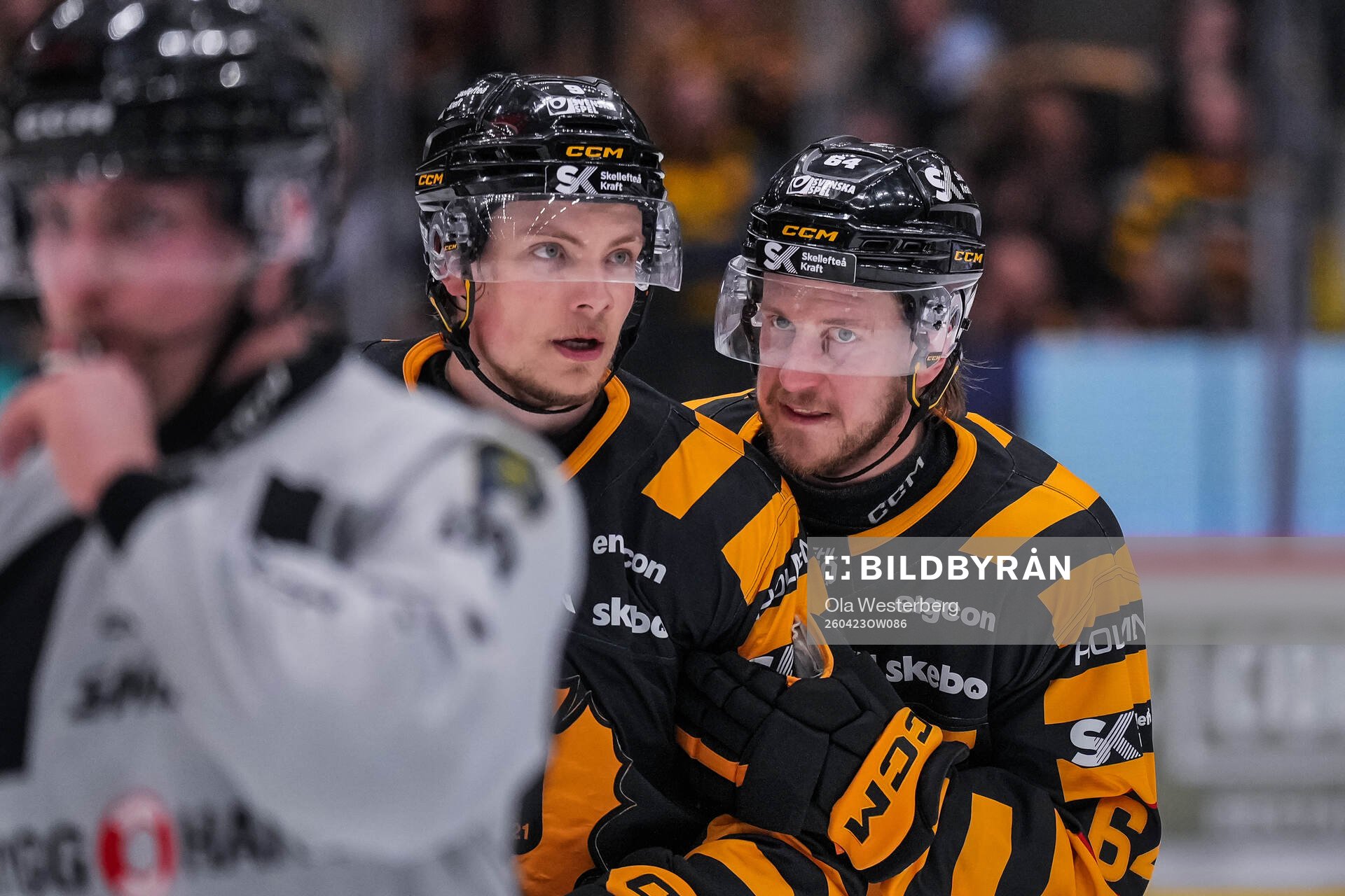 Skellefteås Victor Stjernborg och Jonathan Pudas