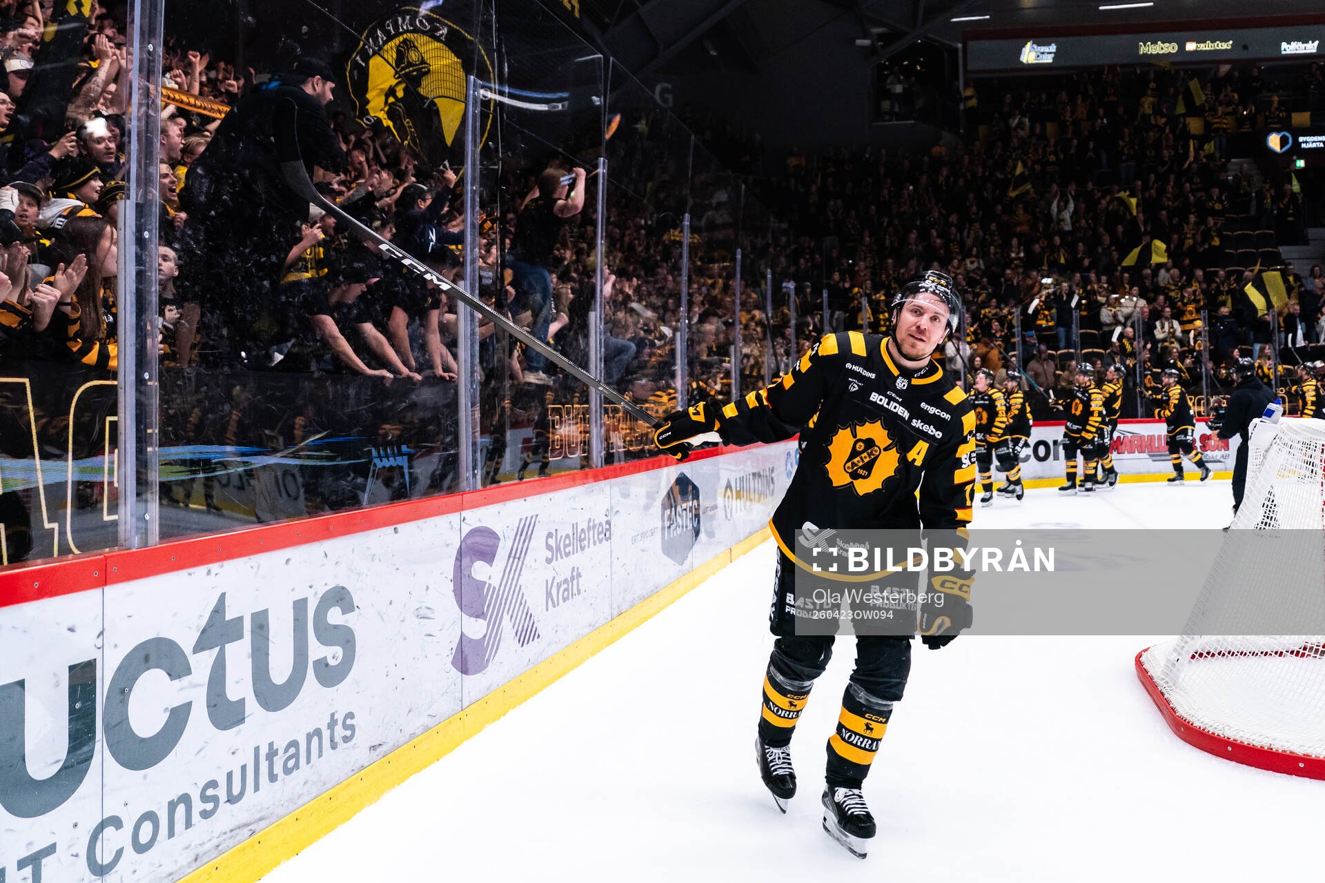 Skellefteås Pär Lindholm jublar