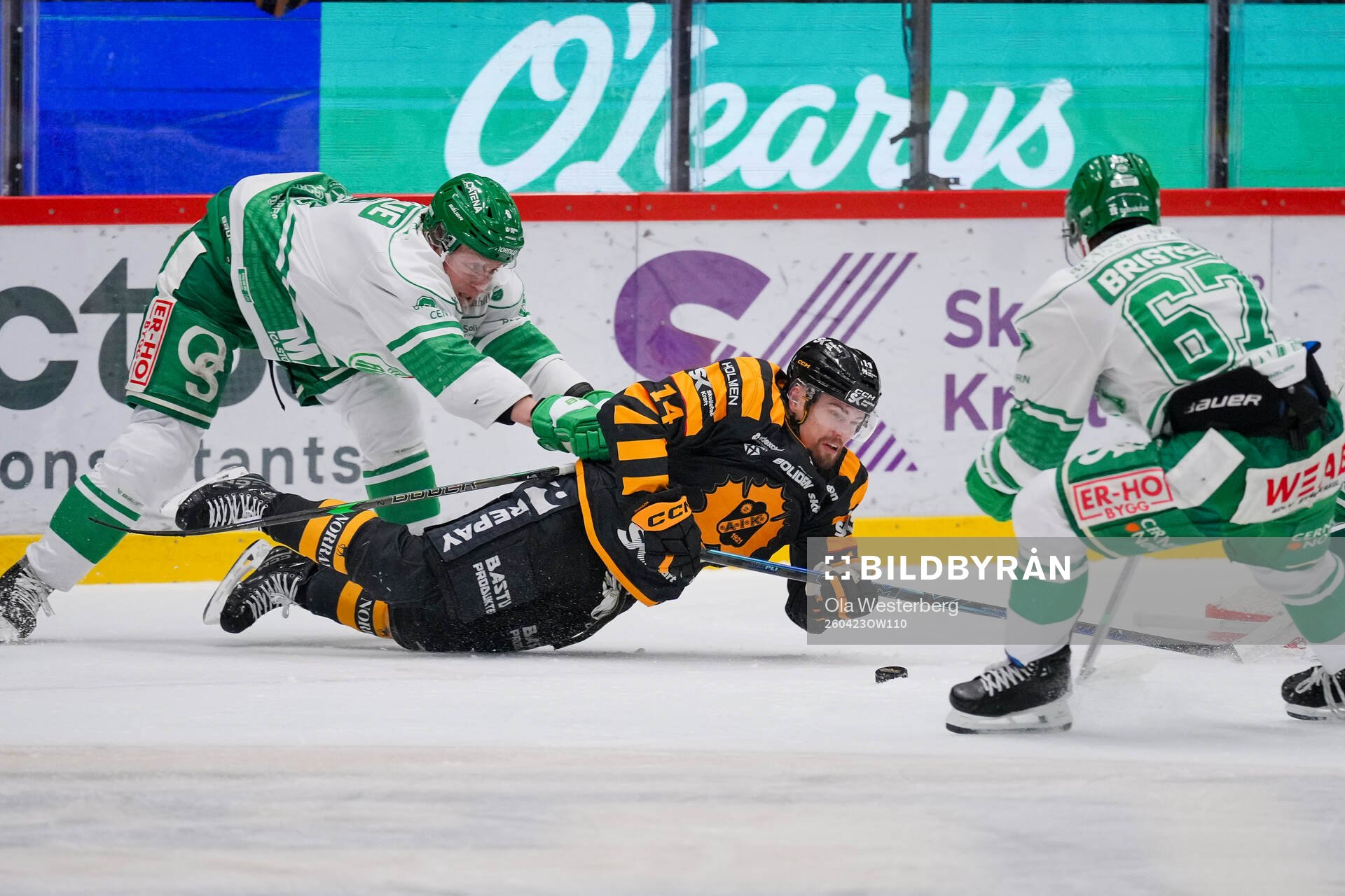 Rögles Paul Ladue och Skellefteås Andreas Johnson