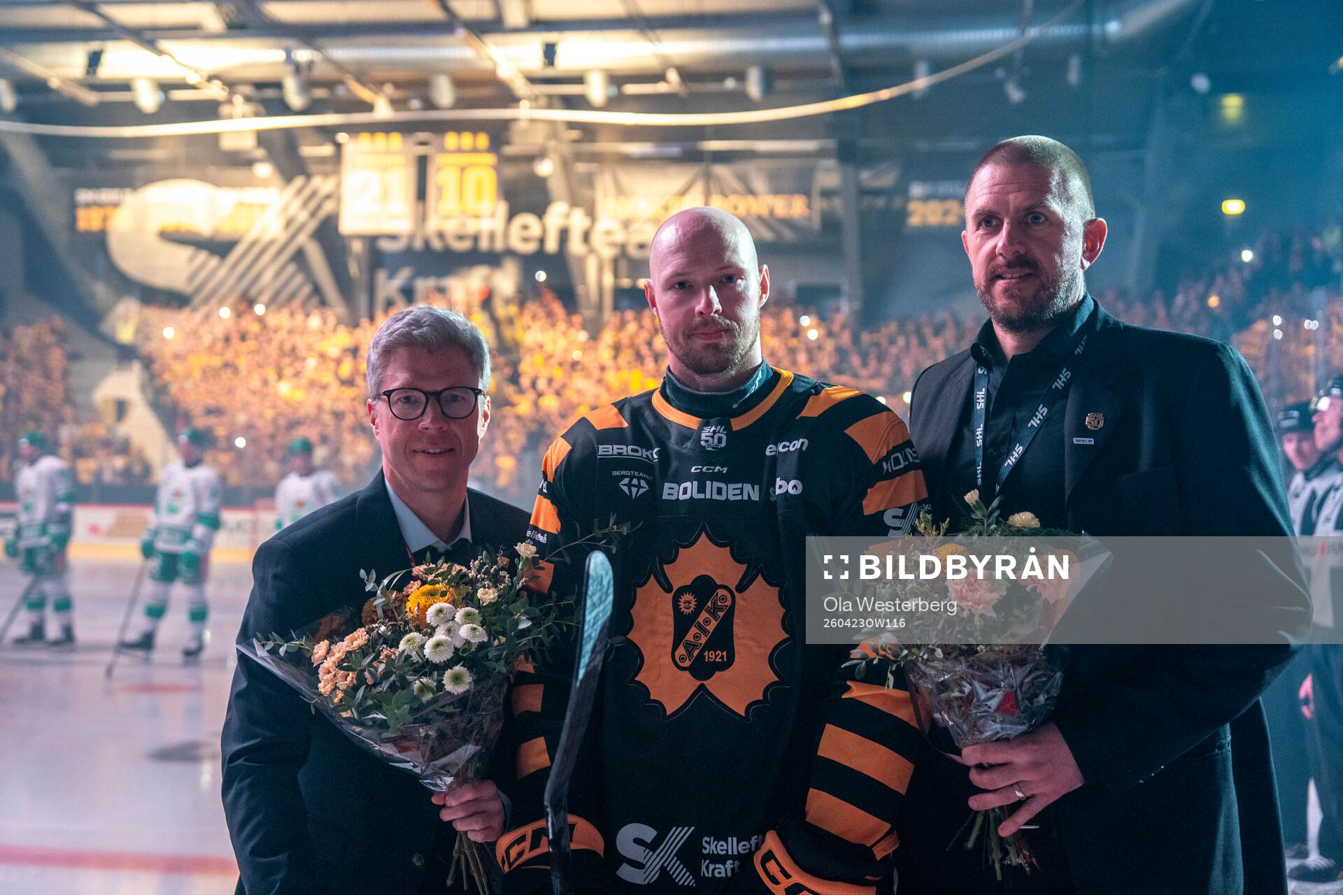 Erik Forssel och Skellefteås Martin Lundberg