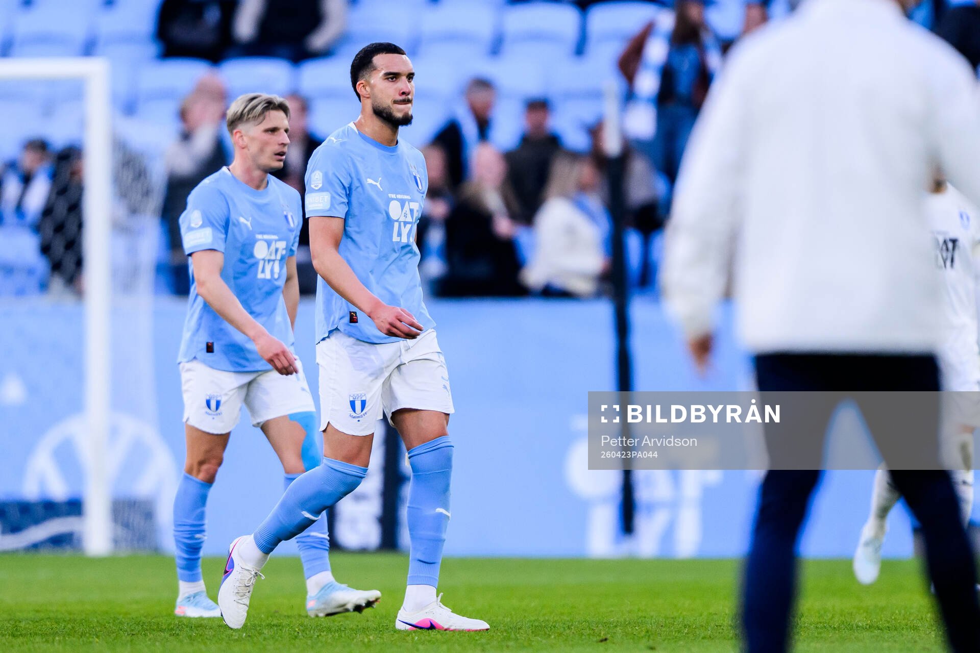 Malmö FFs Andrej Djuric deppar