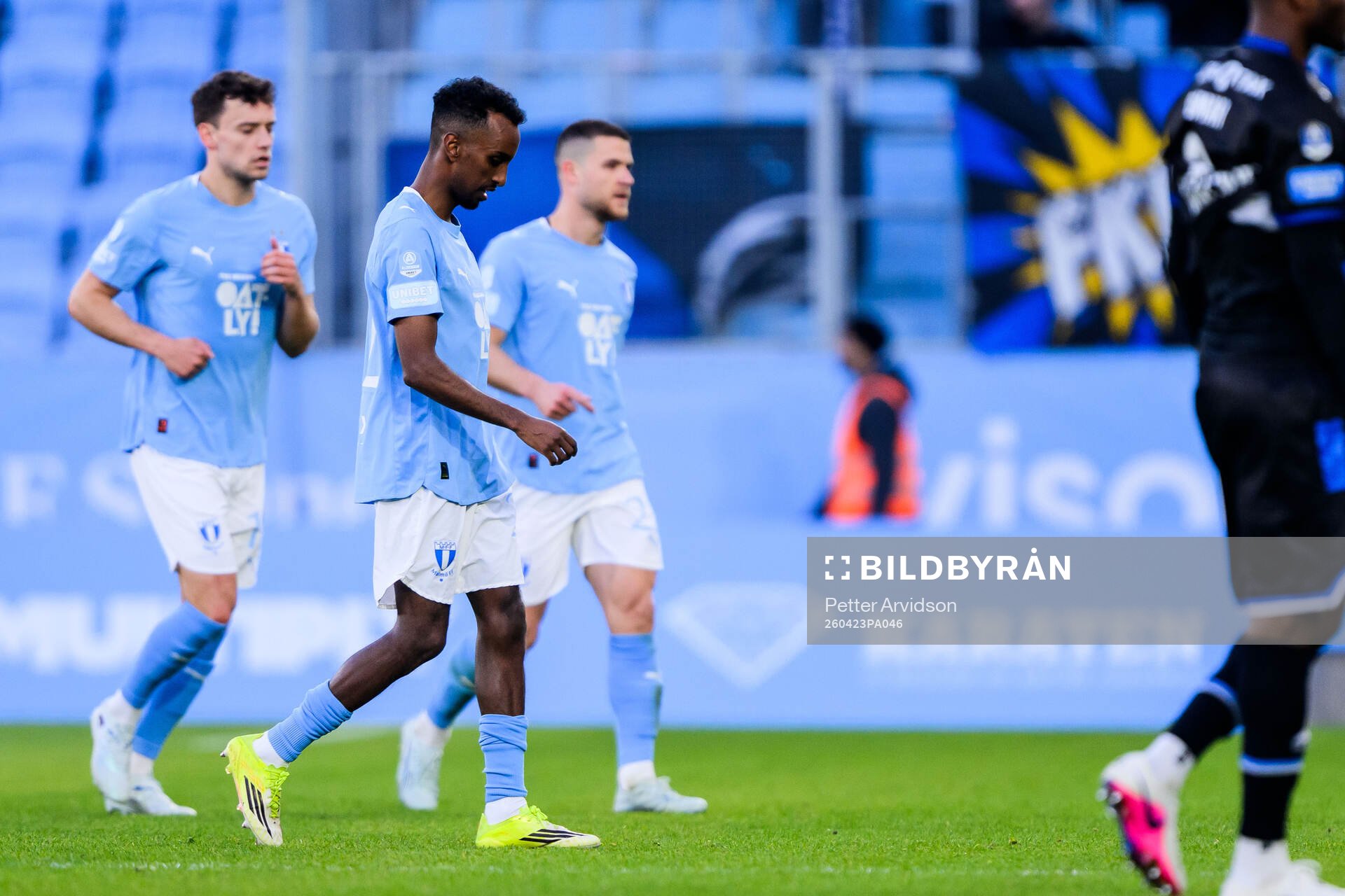 Malmö FFs Taha Ali deppar