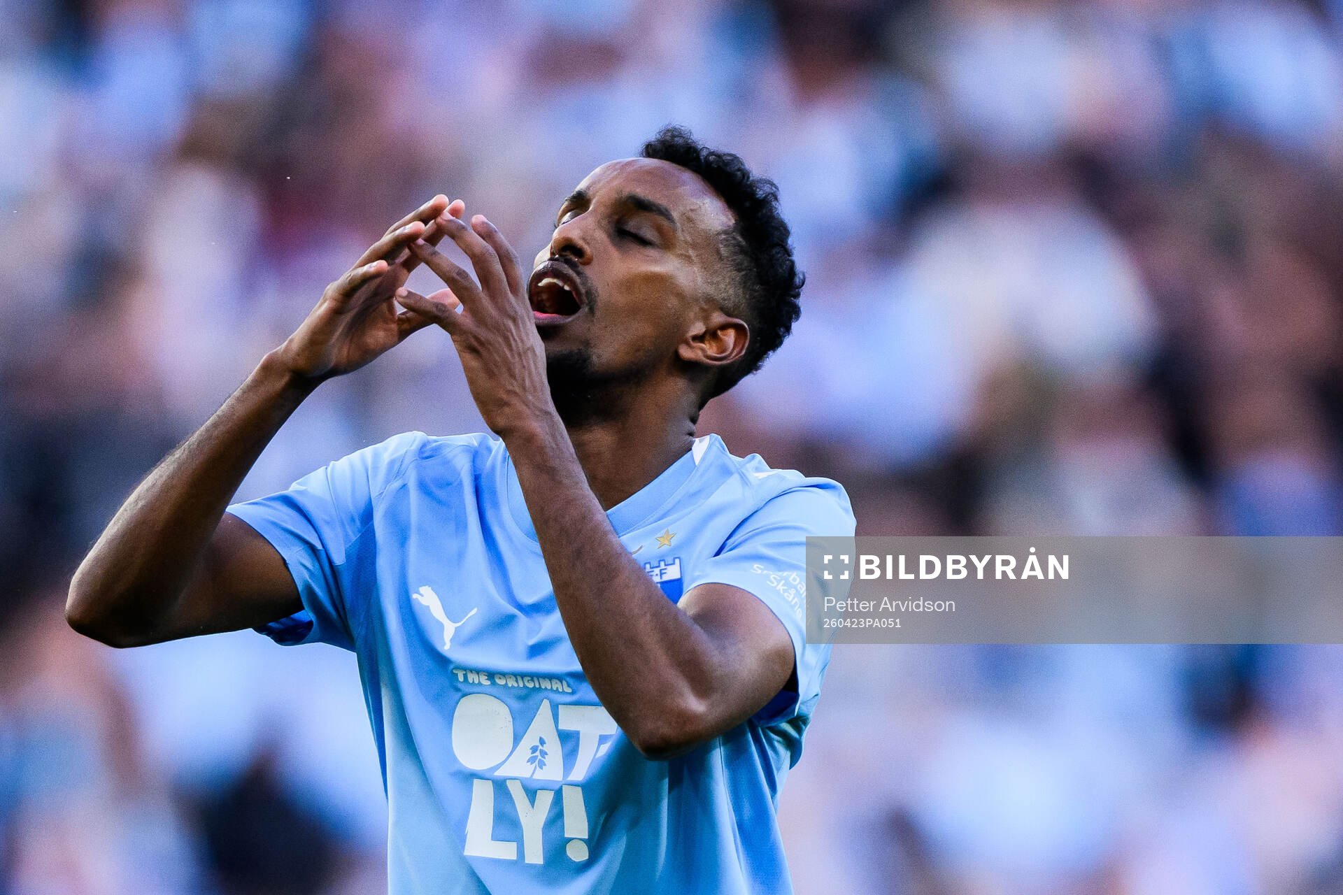 Malmö FFs Taha Ali deppar