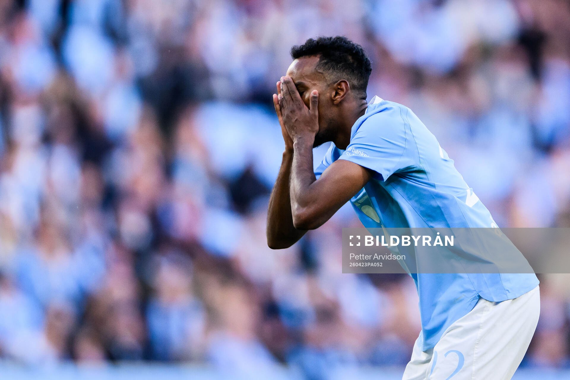 Malmö FFs Taha Ali deppar